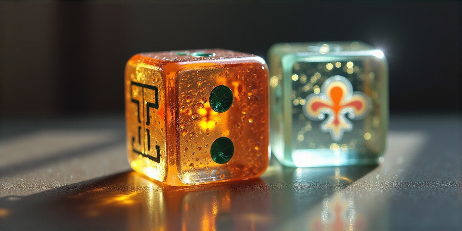 Resin Dice vs. Acrylic Dice: Best Dice Set for Tabletop RPGs