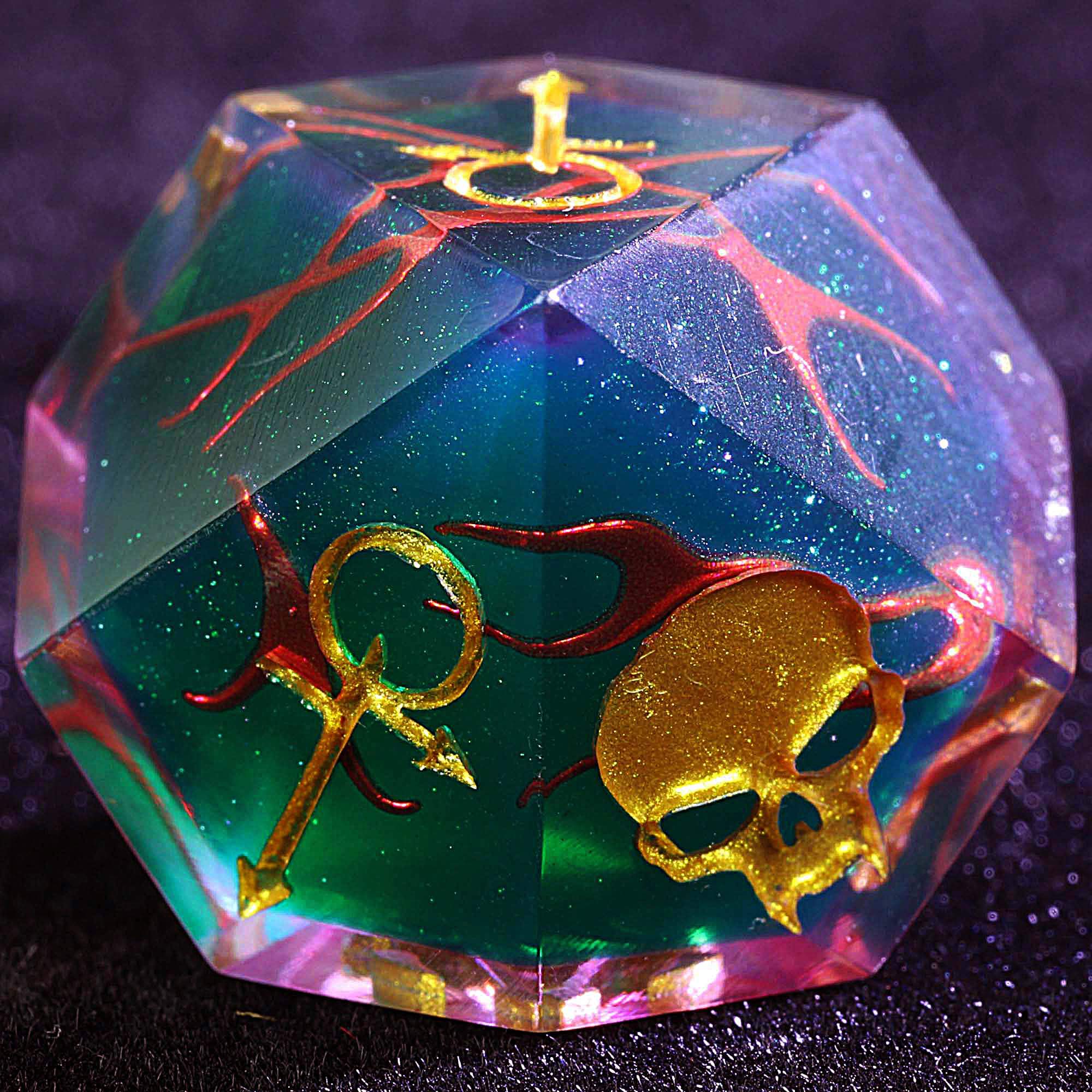 15 Polyhedral Resin Anarch Set WoD Dice VtM Wildfire Manifesto