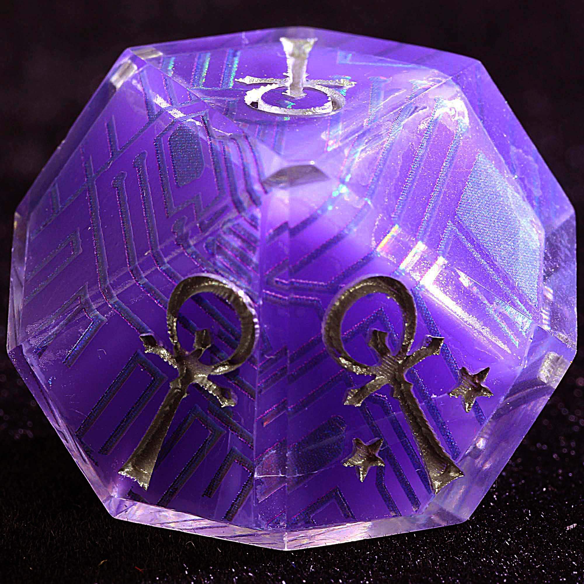 15 Polyhedral Resin Camarilla Dice WoD VtM Sets Waves