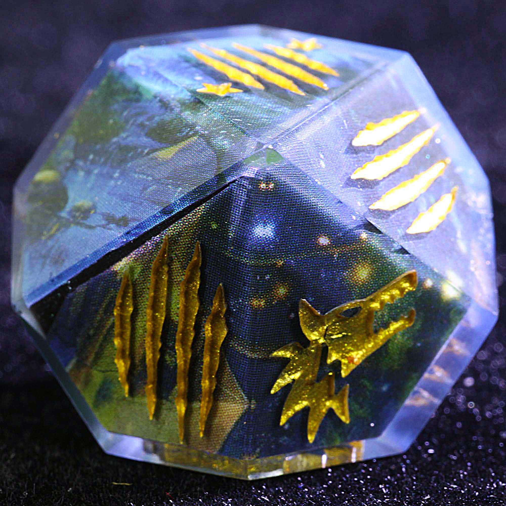 15 Polyhedral Resin Dice Sets WtA WoD Mountain Starscape