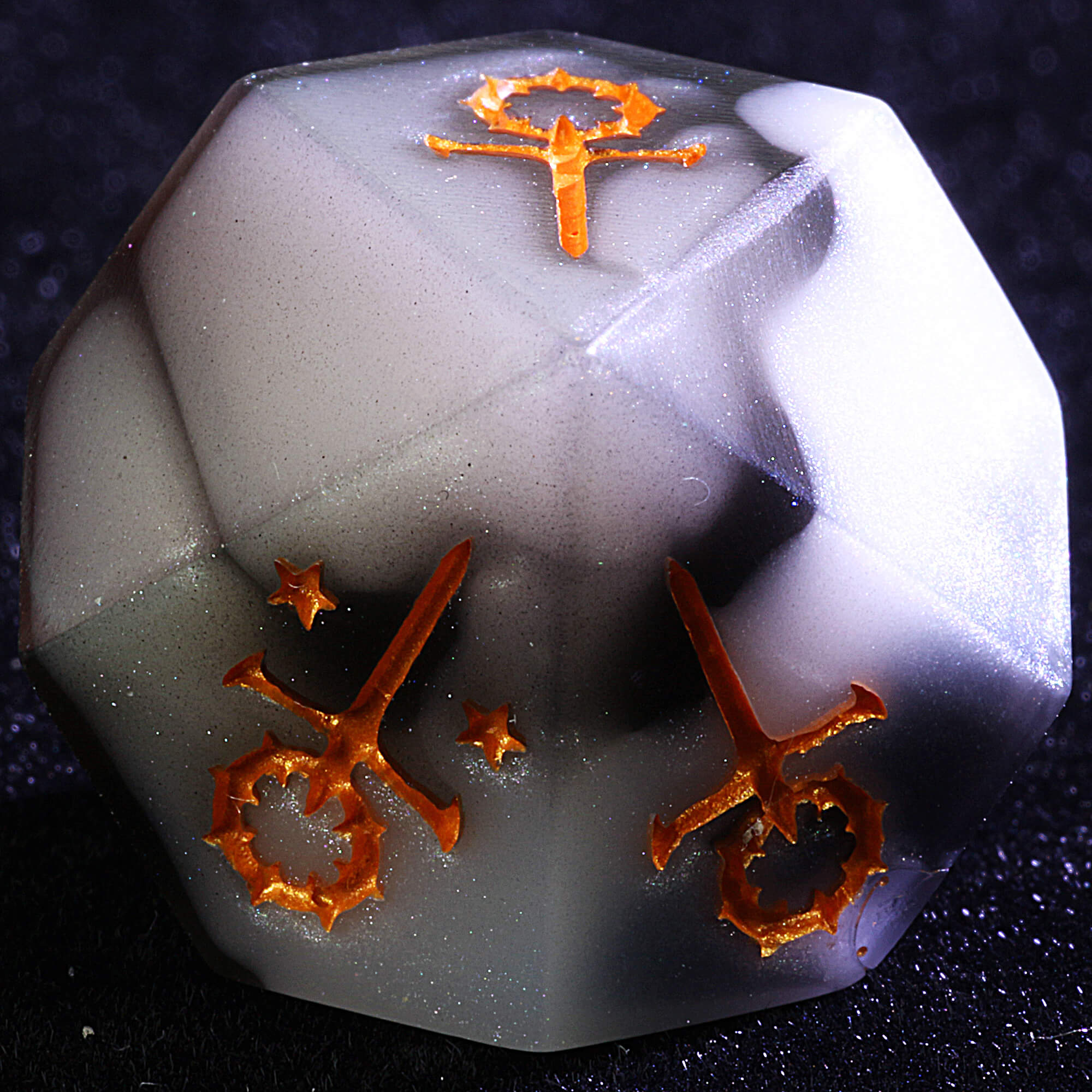 15 Polyhedral Resin Sabbat Dice Set VtM WoD Arcane Blood