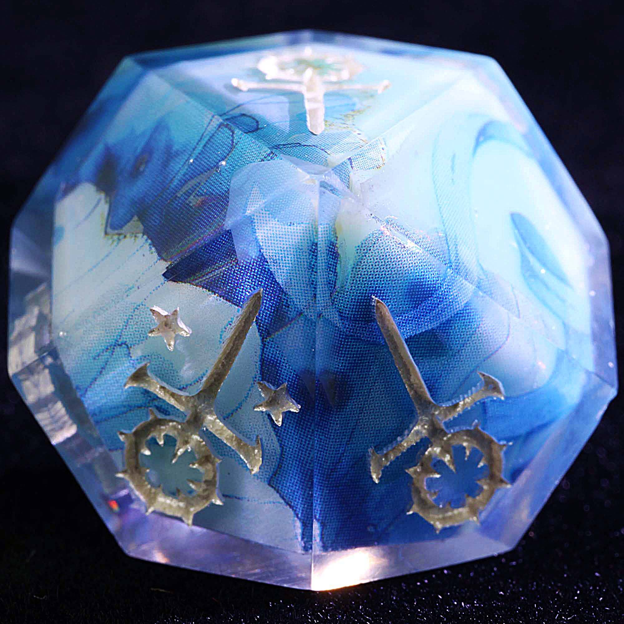 15 Polyhedral Resin Sabbat VtM Dice WoD Sets Fantasia