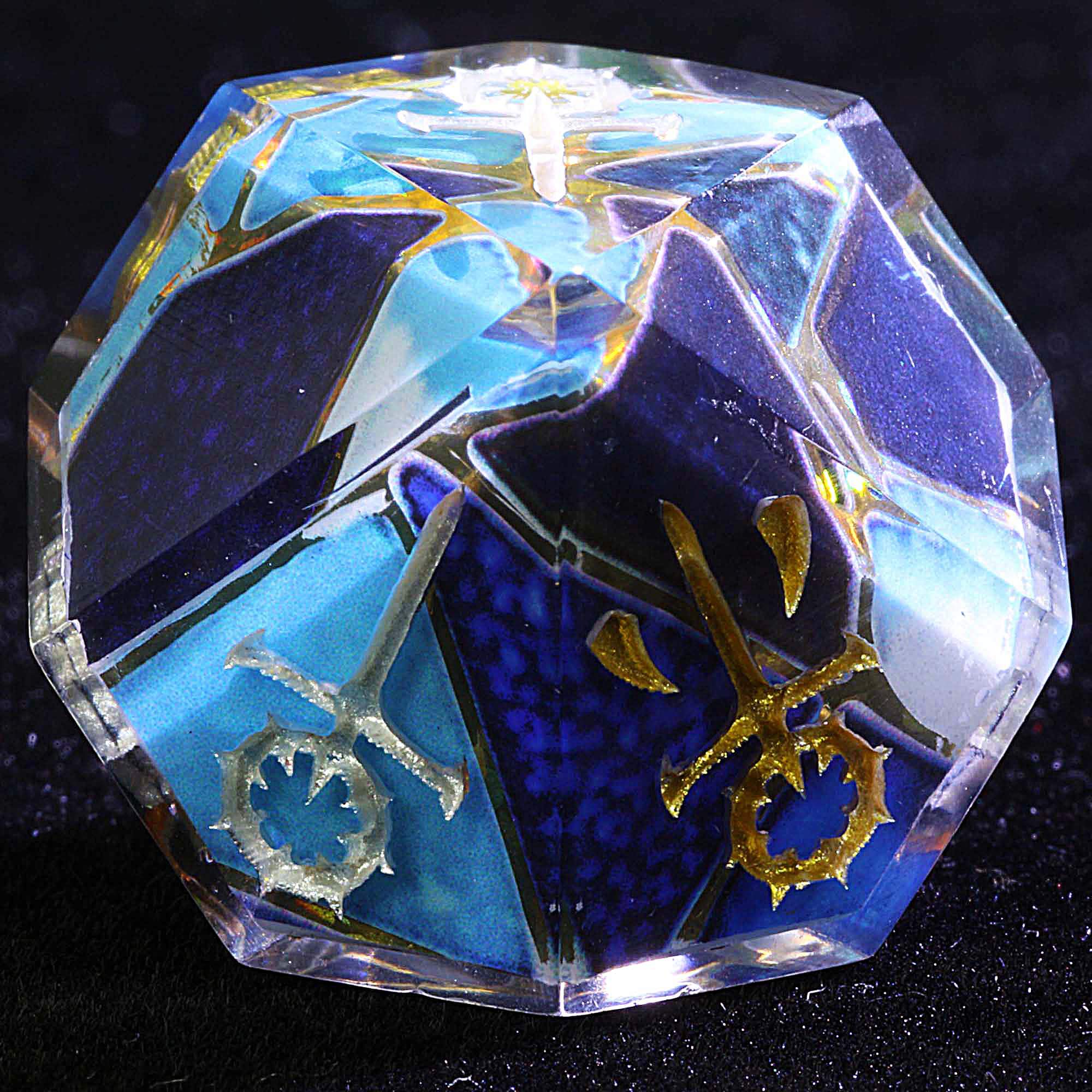 15 Polyhedral Sabbat Dice VtM Sets WoD Starlit Sky - Dice of Dragons