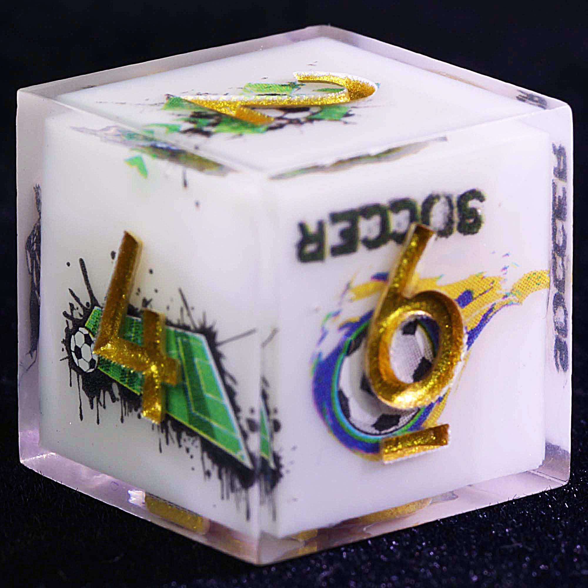 9 Football Dice Set DD Soccer Knockout Stage - Dice of Dragons