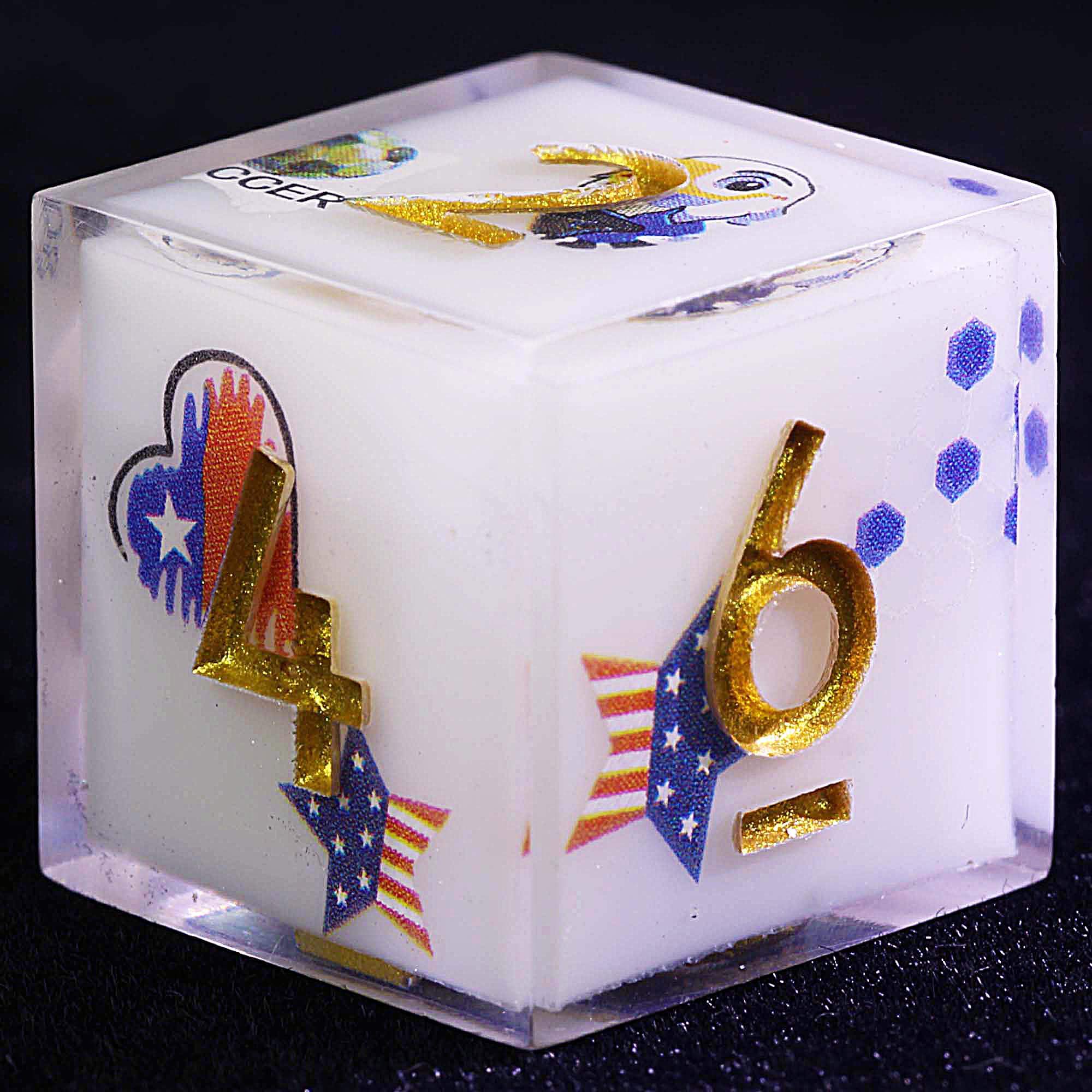 9 Football Dice Set DnD Soccer America - Dice of Dragons