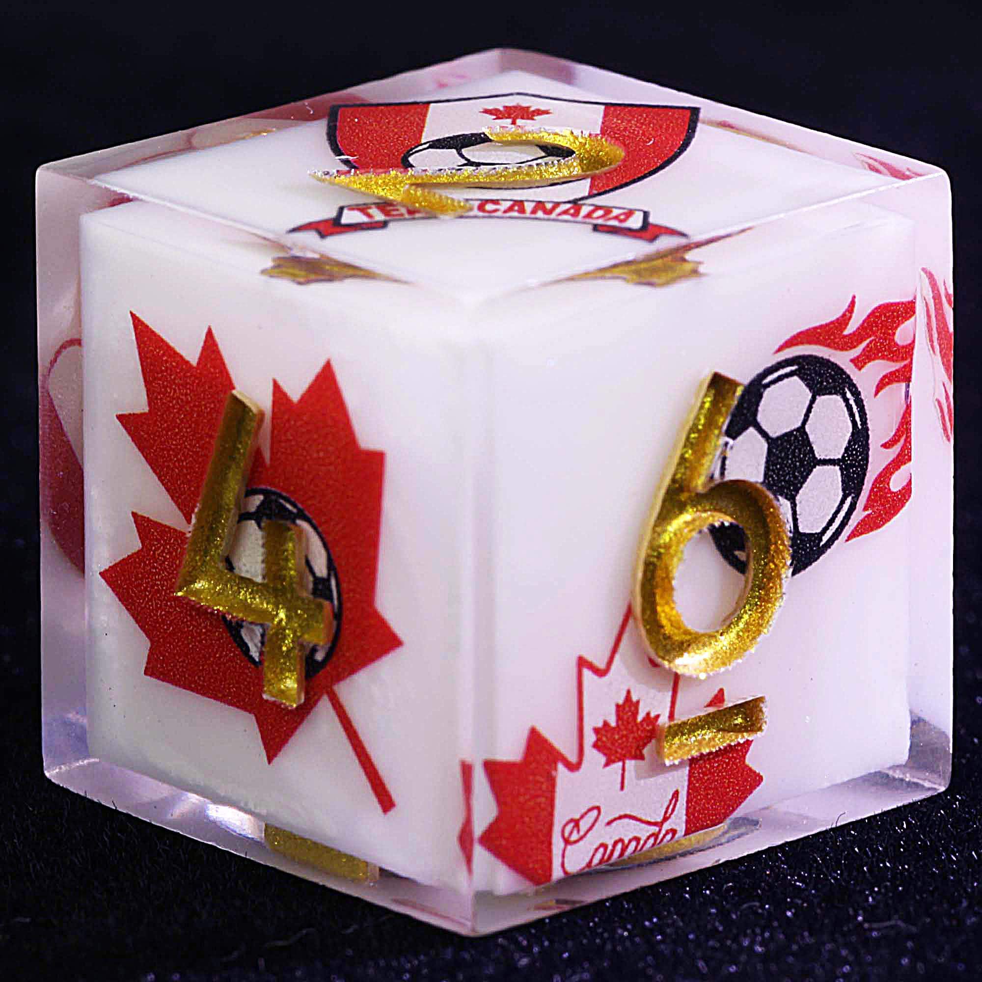 9 Football D&D Dice Set Soccer Canada - Dice of Dragons