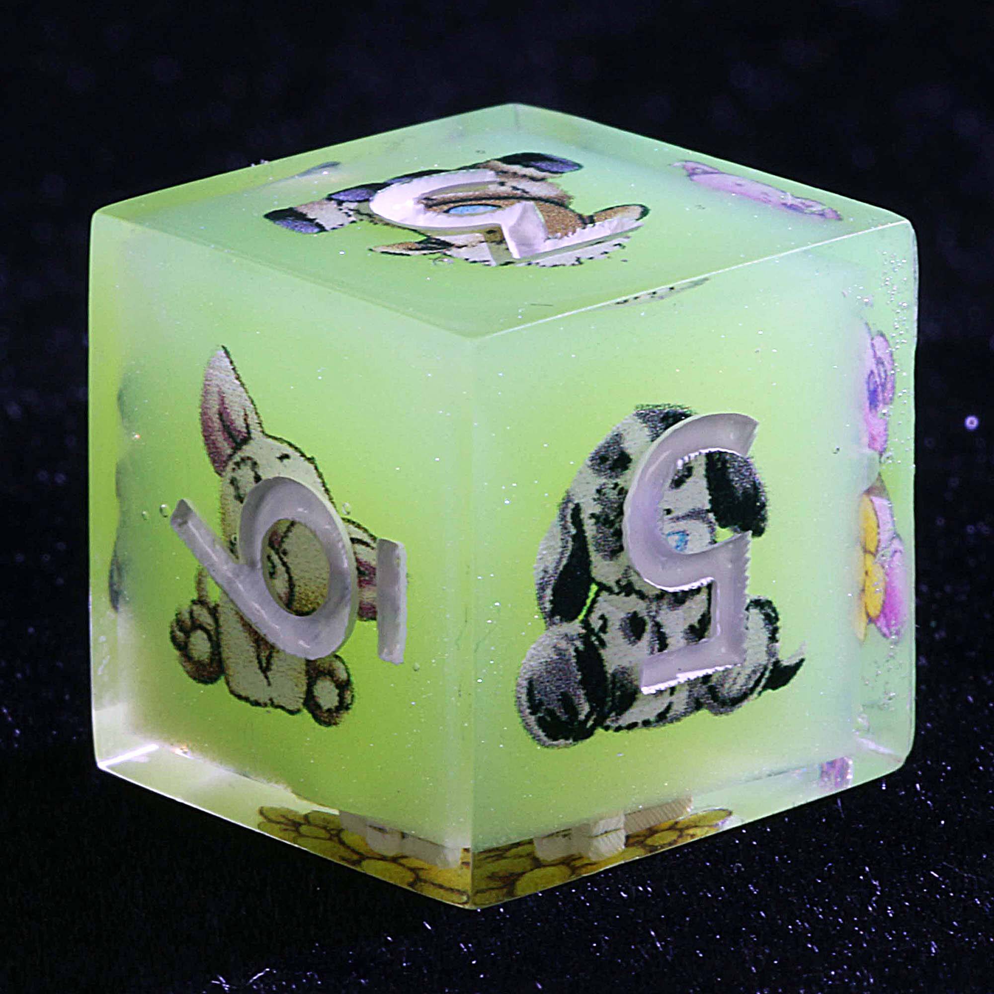 9 Polyhedral D and D Sets of Dice Hope Sprout Farm - Dice of Dragons