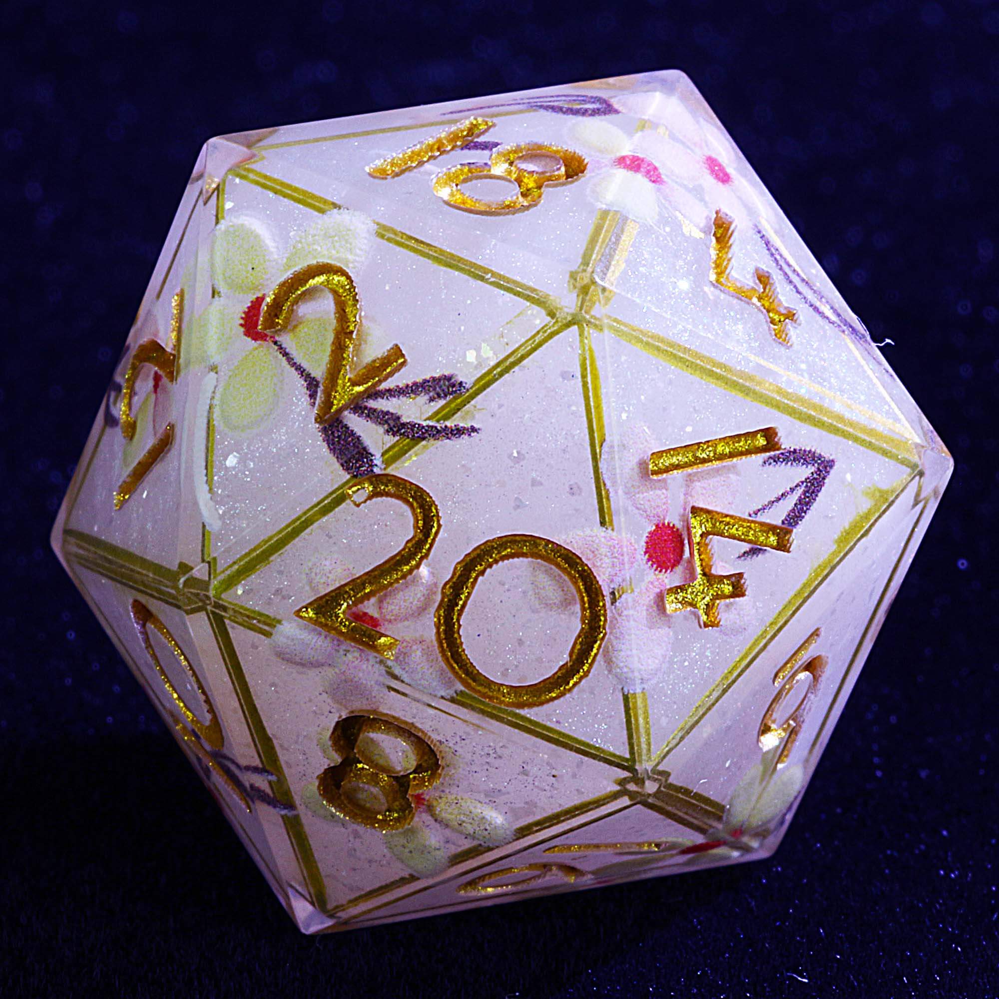 9 Polyhedral Sets Dice DD Victorian Secret Garden - Dice of Dragons