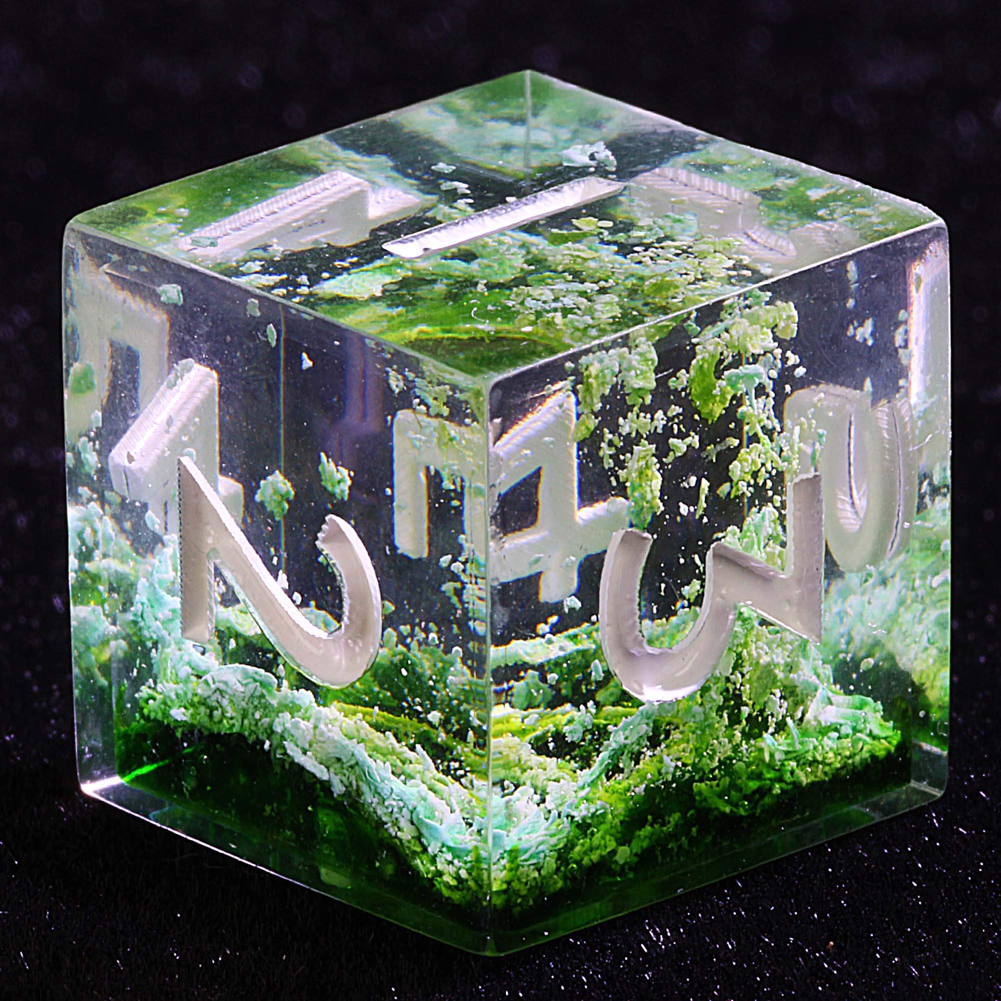 9 Polyhedral Set of DnD Dice Meadow Whisper - Dice of Dragons