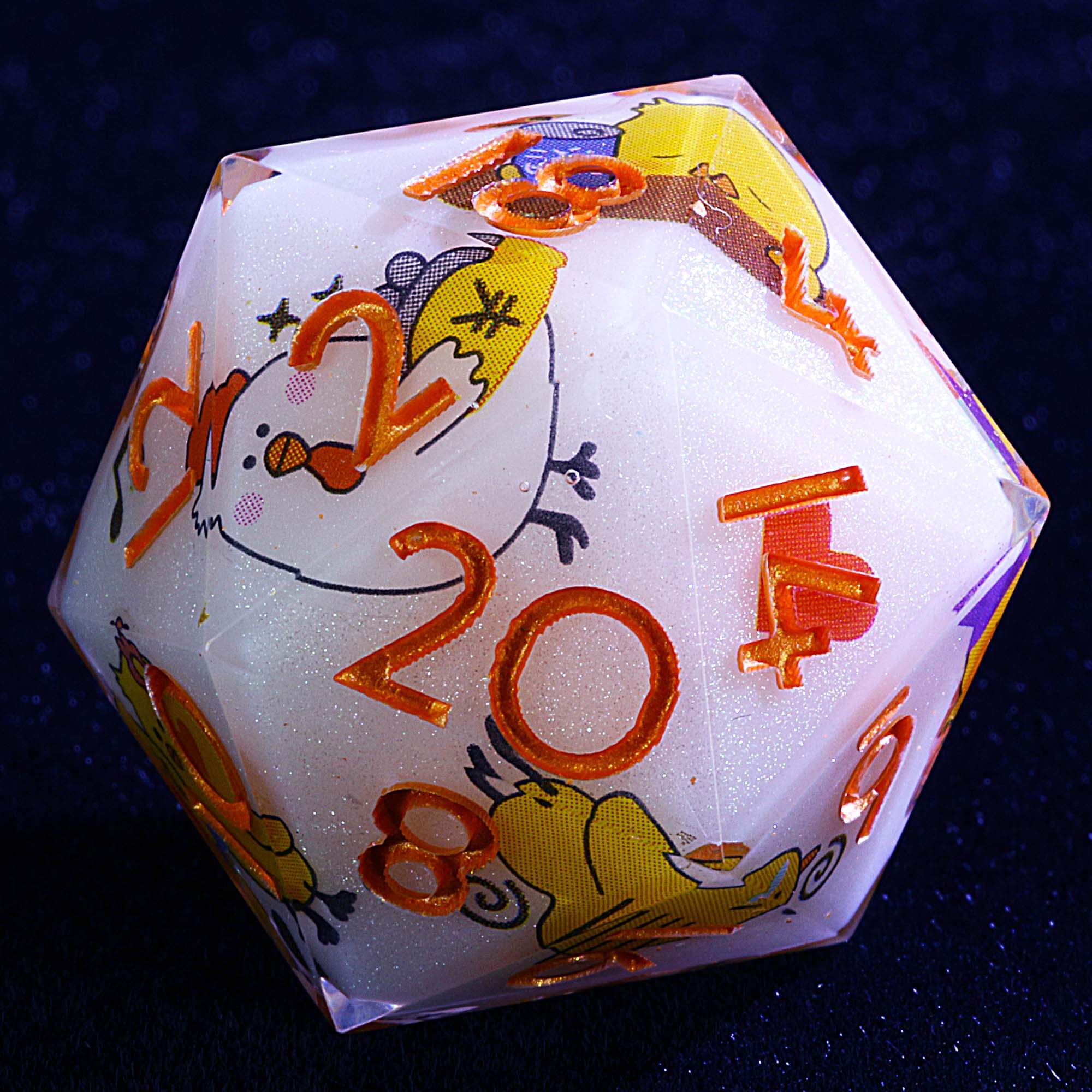 9 Polyhedral D&D Sets Dice Cluck Tastic Adventure - Dice of Dragons