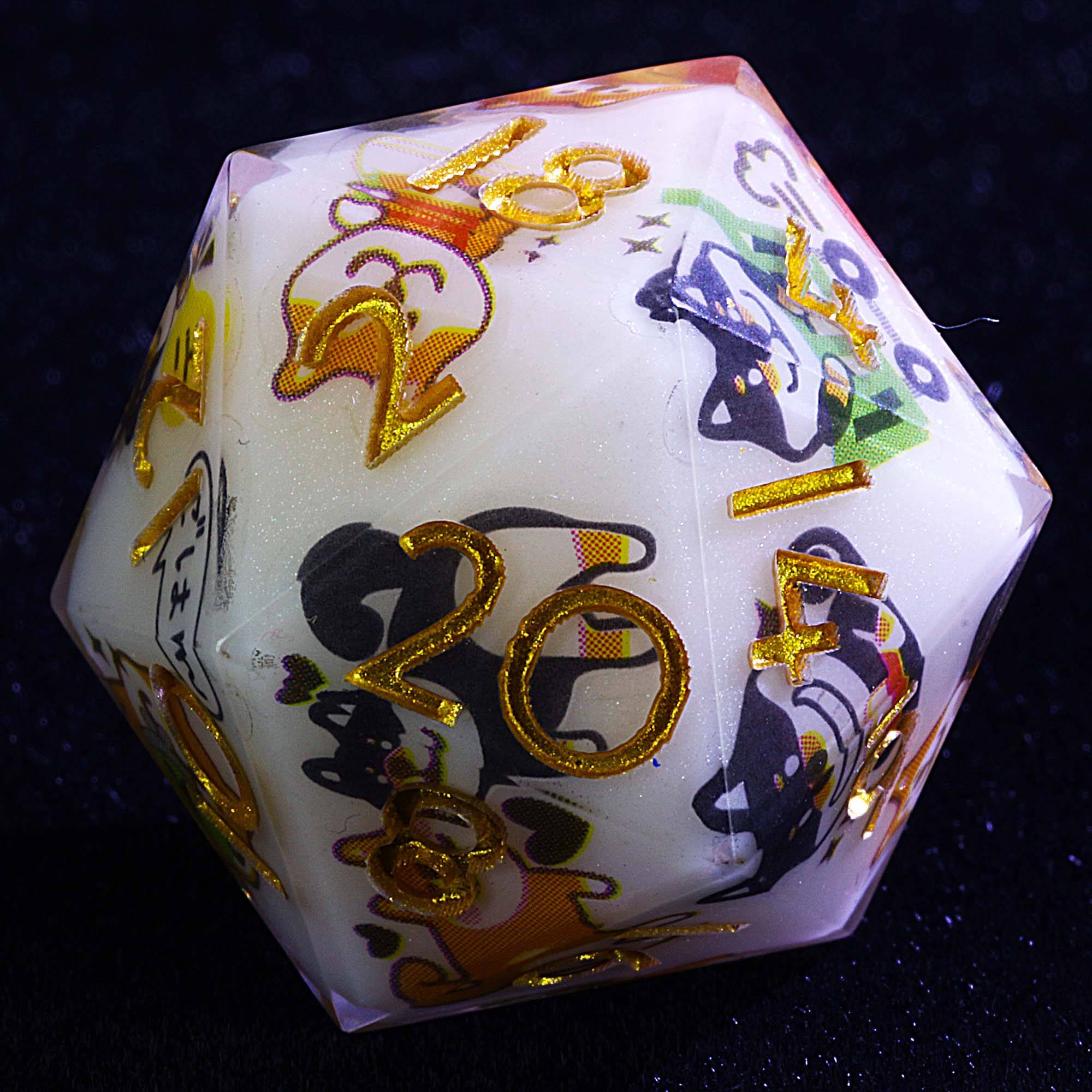 9 Polyhedral DnD Sets Dice Pawfect Diary - Dice of Dragons