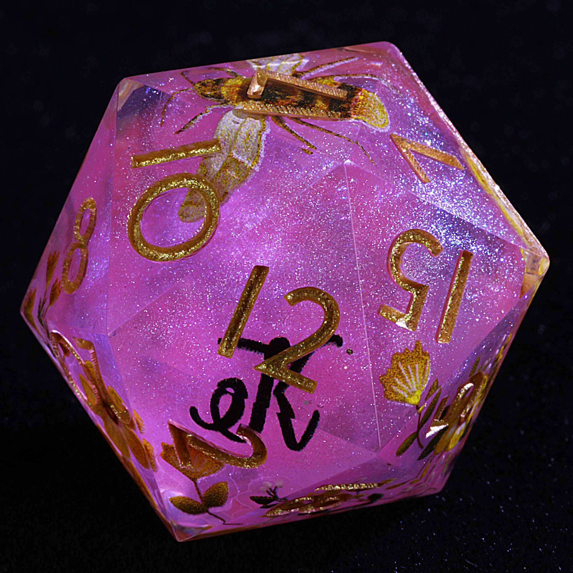 9 Polyhedral DnD Sets of Dice Honeycomb Daydream - Dice of Dragons