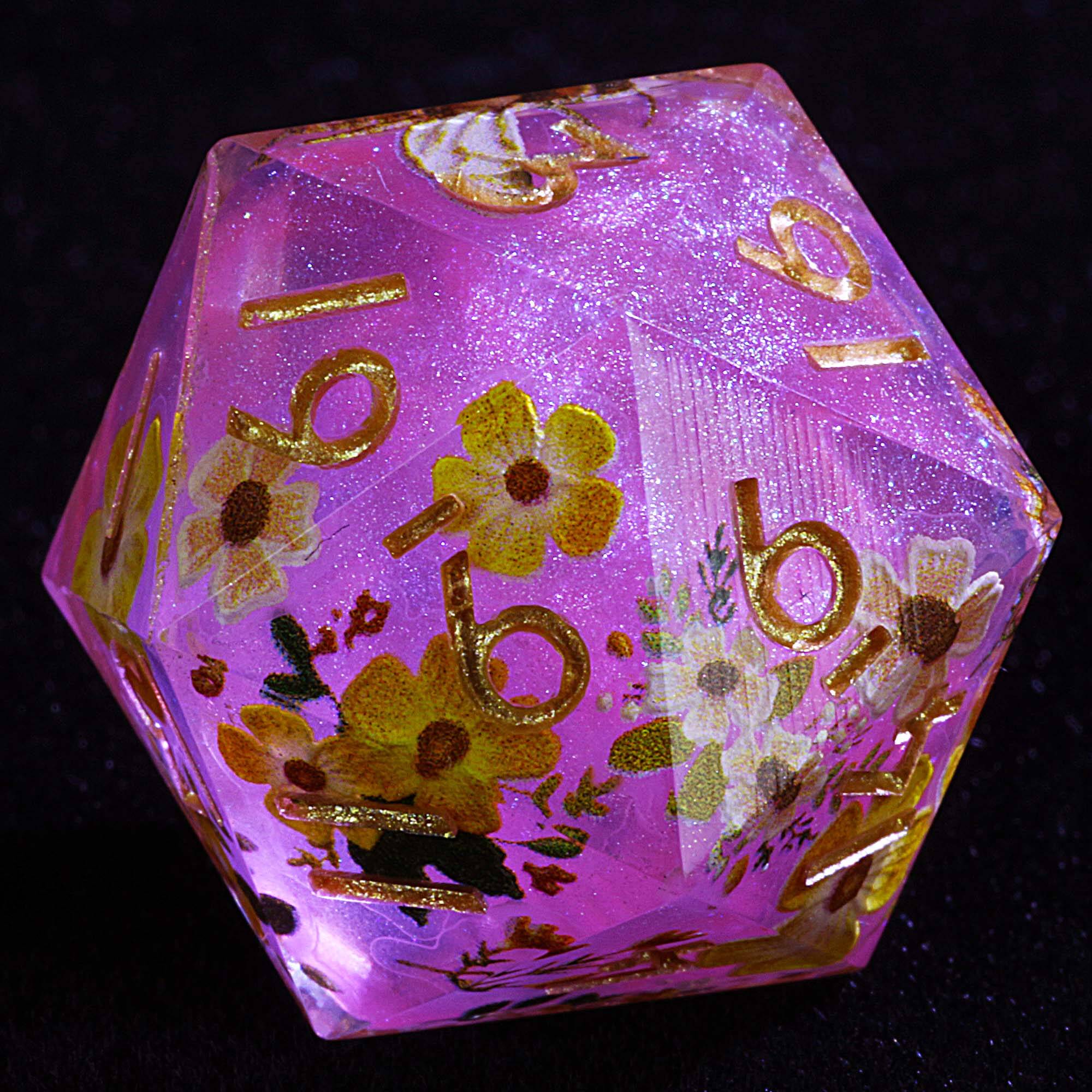 9 Polyhedral DnD Sets of Dice Honeycomb Daydream - Dice of Dragons