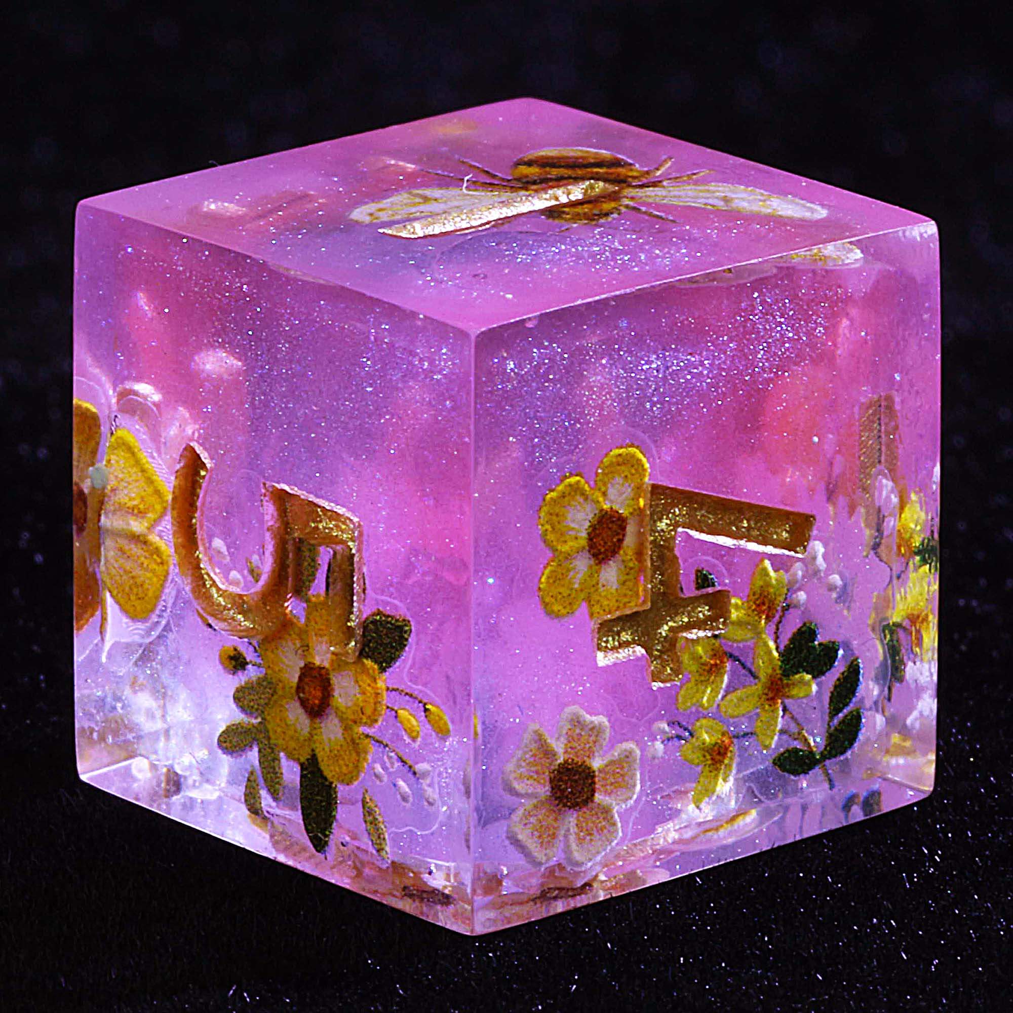 9 Polyhedral DnD Sets of Dice Honeycomb Daydream - Dice of Dragons