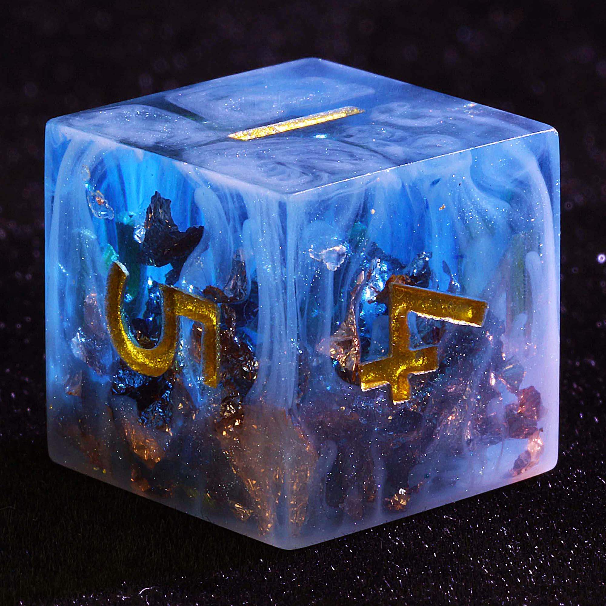 9 Polyhedral D&D Dice Sets Cloud Palace of Sky Dragon - Dice of Dragons