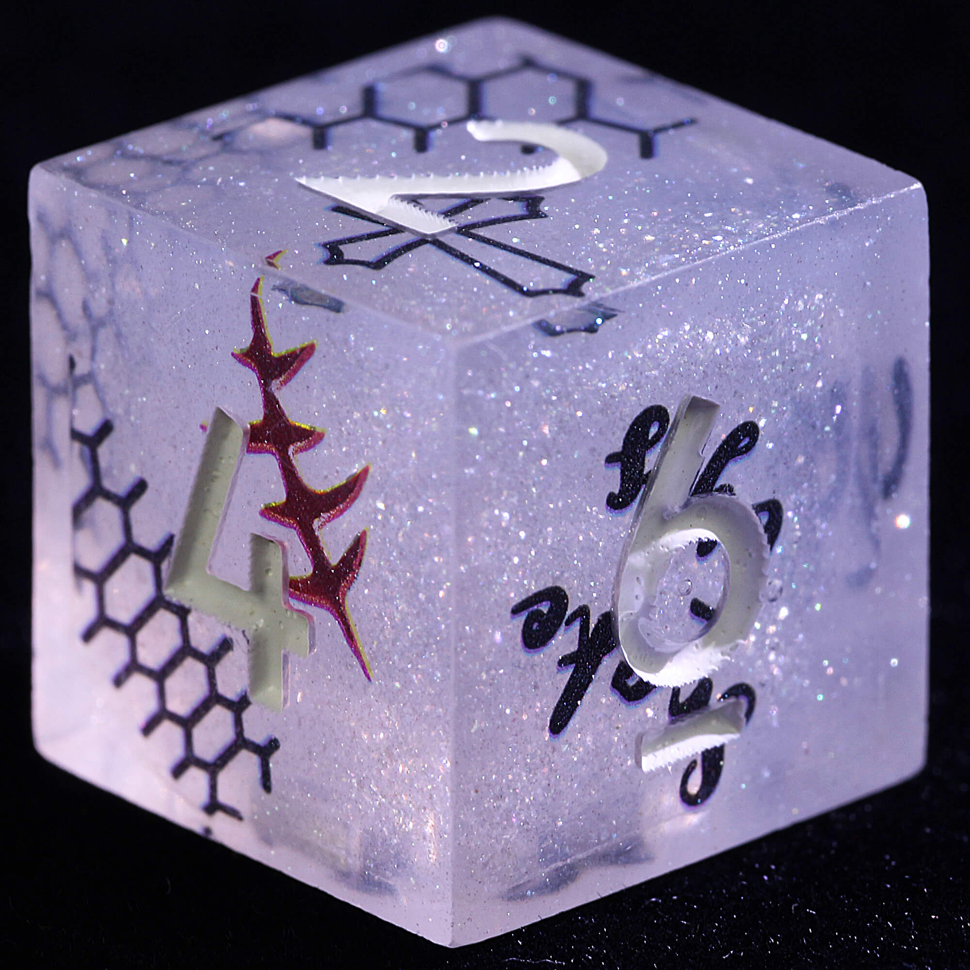9 Polyhedral Resin D and D Sets Dice Death Gaze Serpent - Dice of Dragons