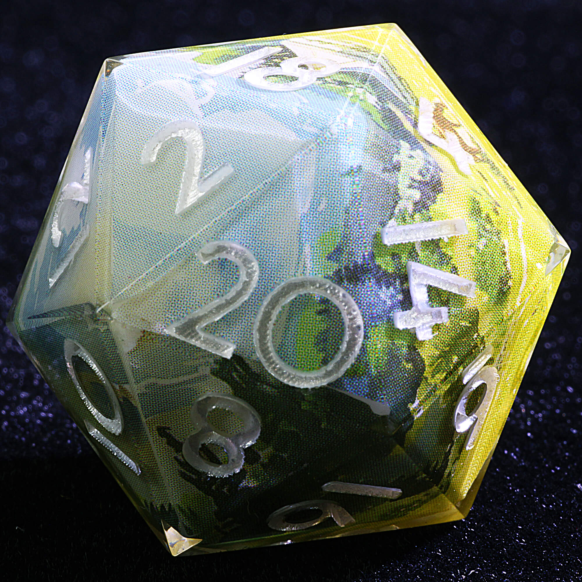 9 Polyhedral Resin Set DD Dice Wildwind - Dice of Dragons
