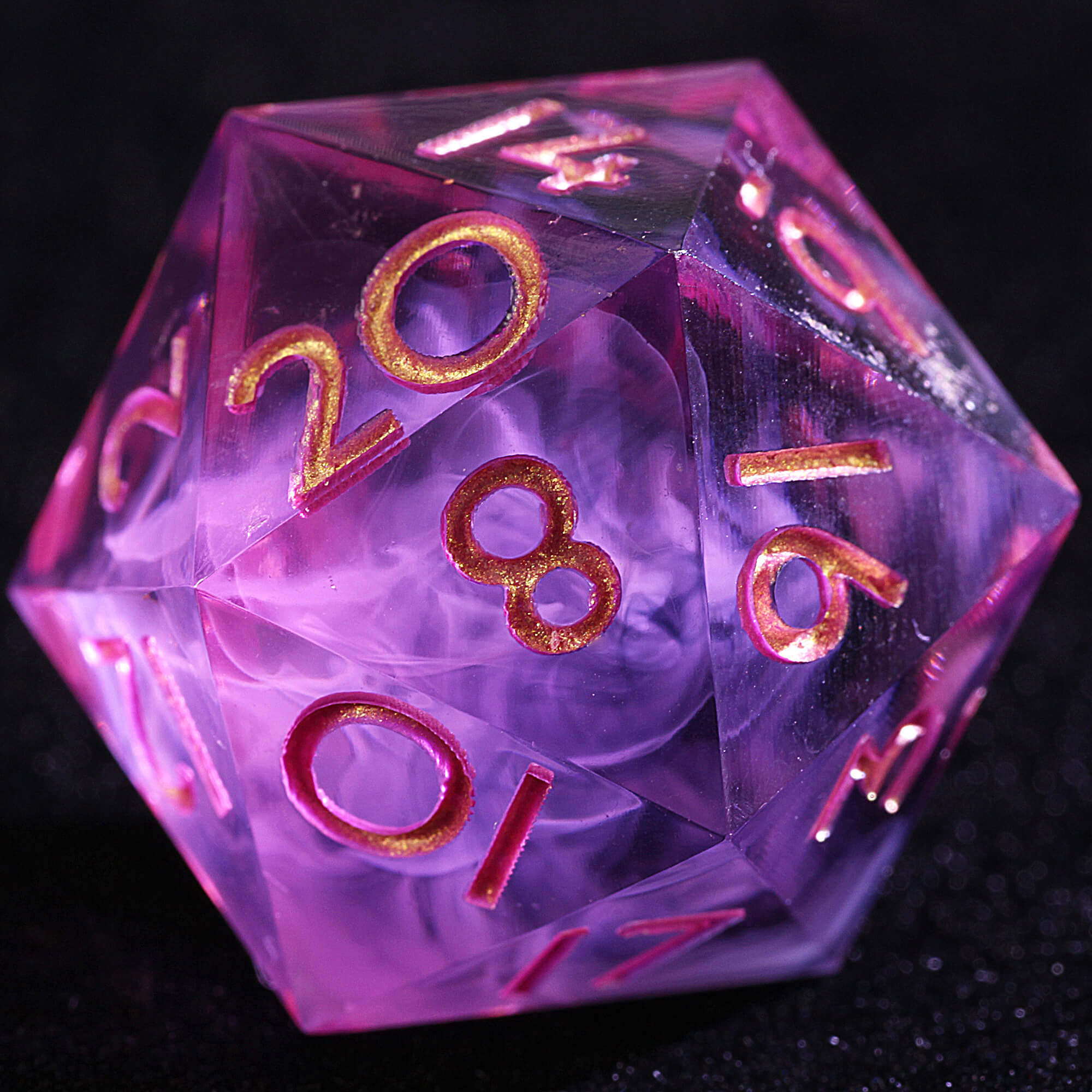 9 Polyhedral Resin Sets Dice DnD Miasma Abyss - Dice of Dragons