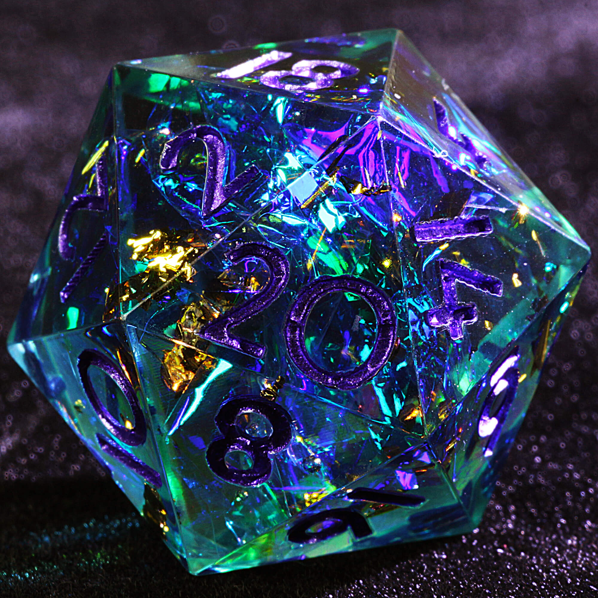 9 Polyhedral Resin Sets of DD Dice Astral Shard