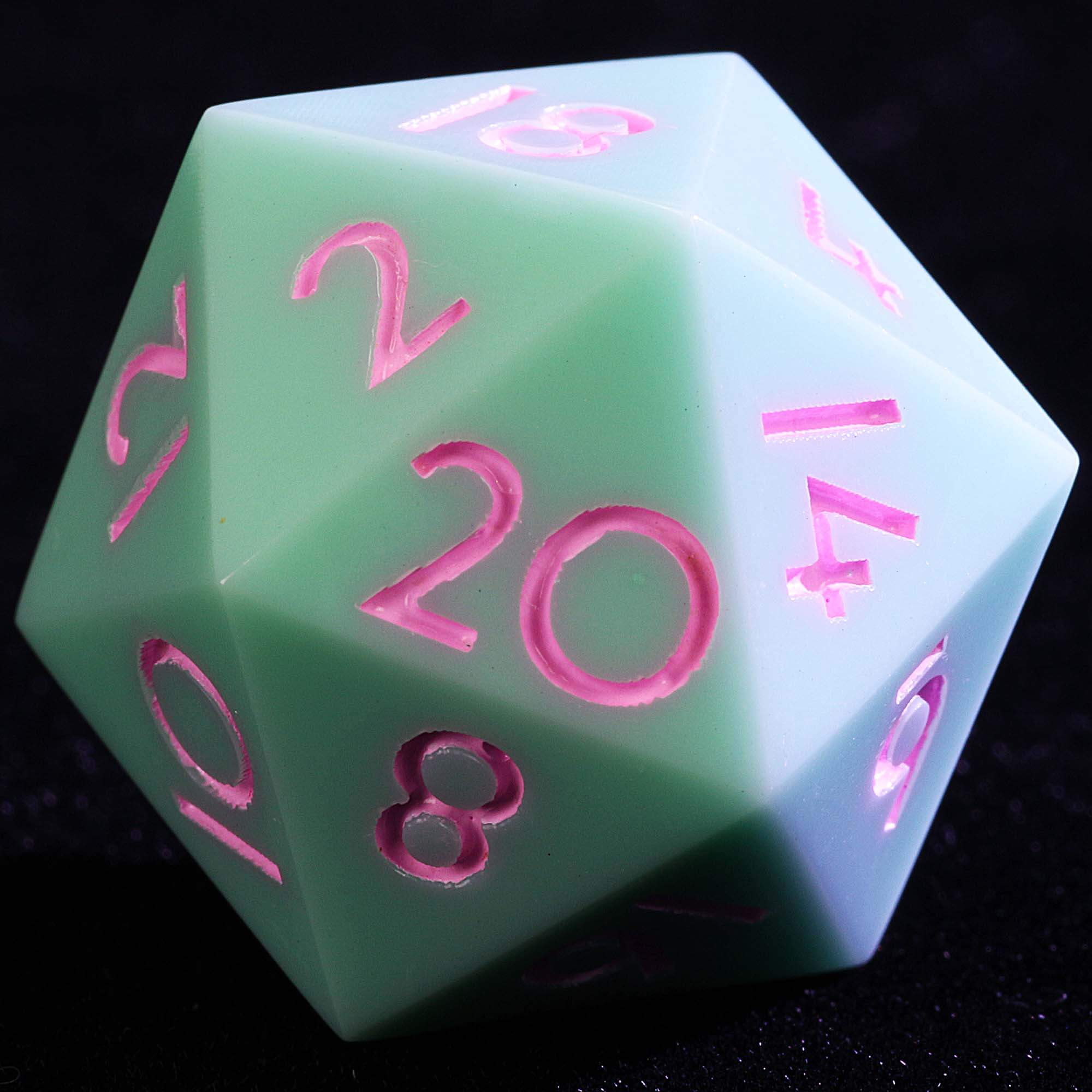 9 Polyhedral Resin Set of DD Dice Dragon Sleep Deep - Dice of Dragons