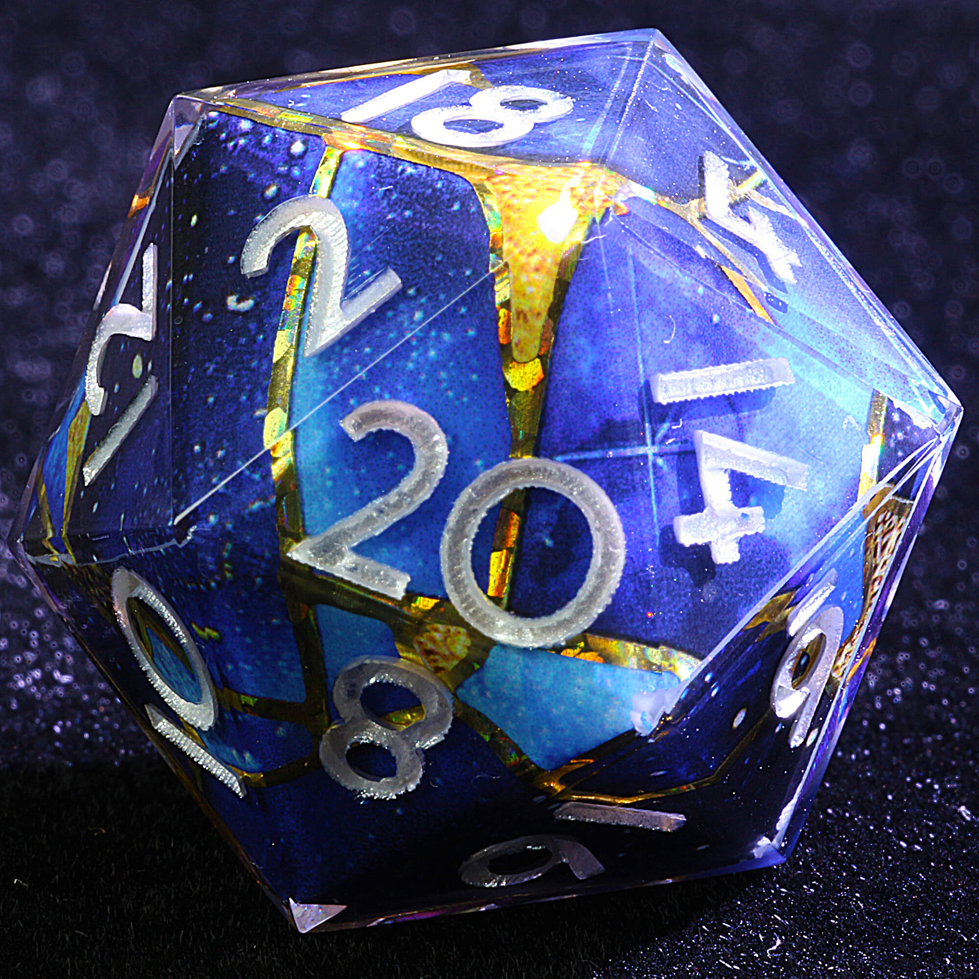 9 Polyhedral Resin Set of Dice DD Stargazer - Dice of Dragons