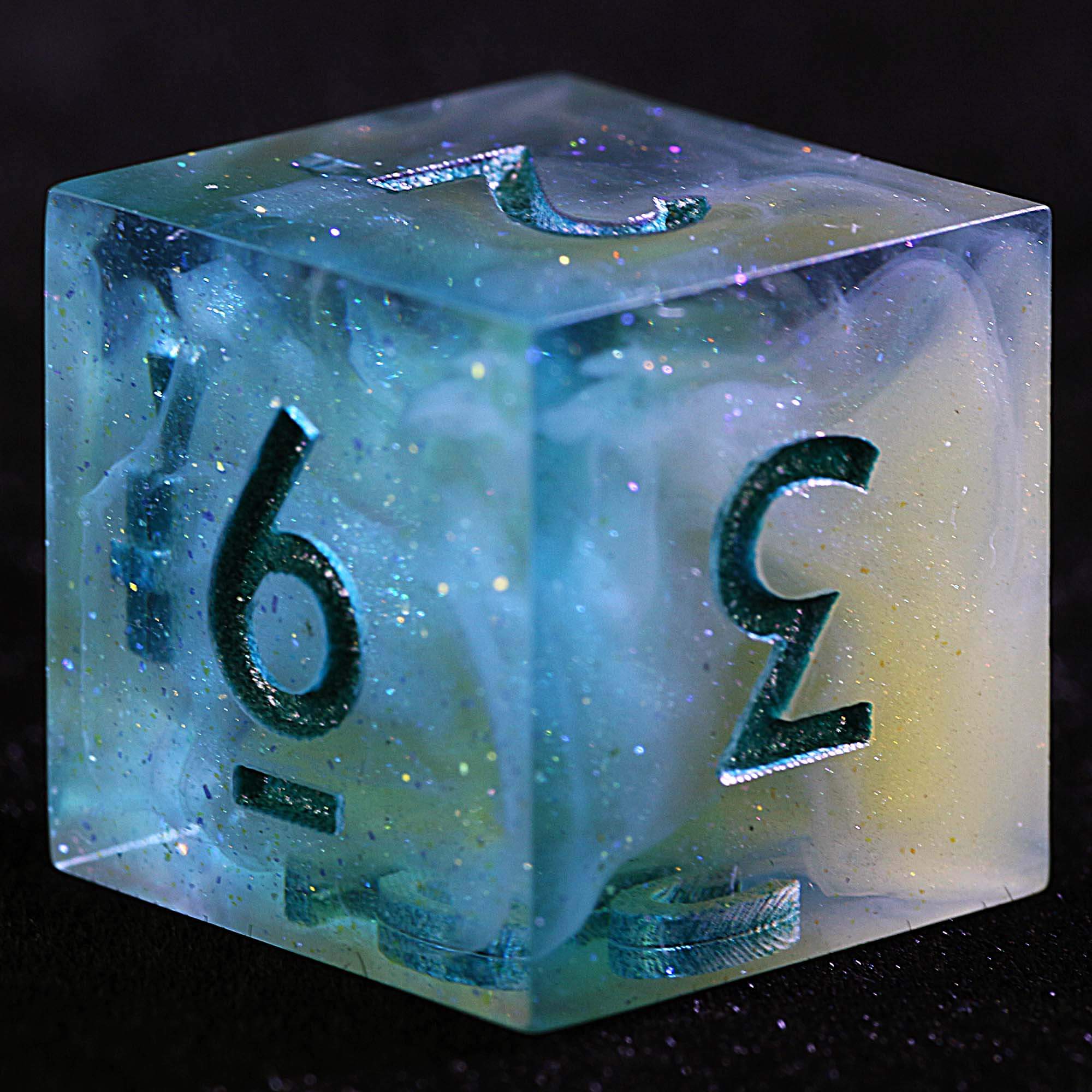 9 Polyhedral Resin Set D and D Dice Pillars of Creation - Dice of Dragons