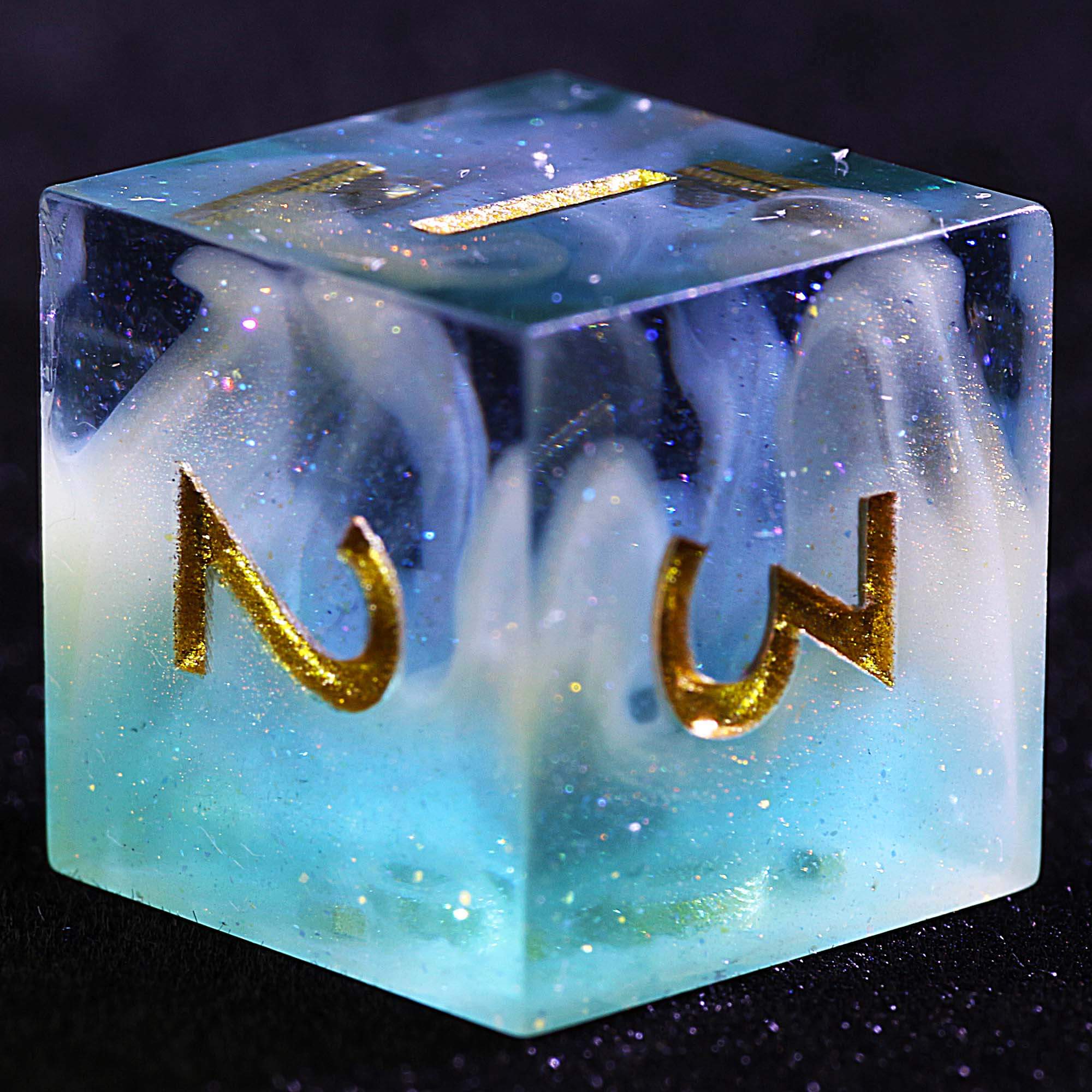 9 Polyhedral Resin Set DD Dice Pillars of Creation - Dice of Dragons