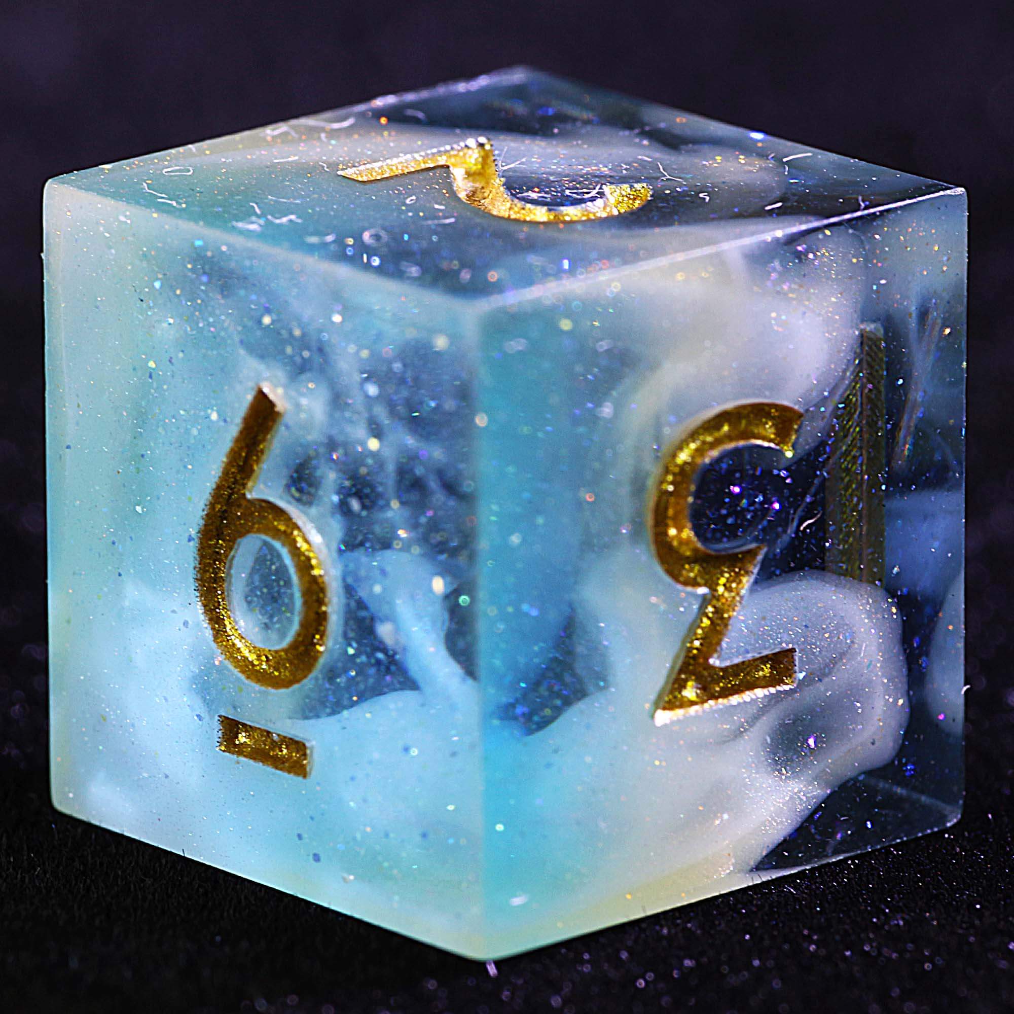 9 Polyhedral Resin Set DD Dice Pillars of Creation - Dice of Dragons