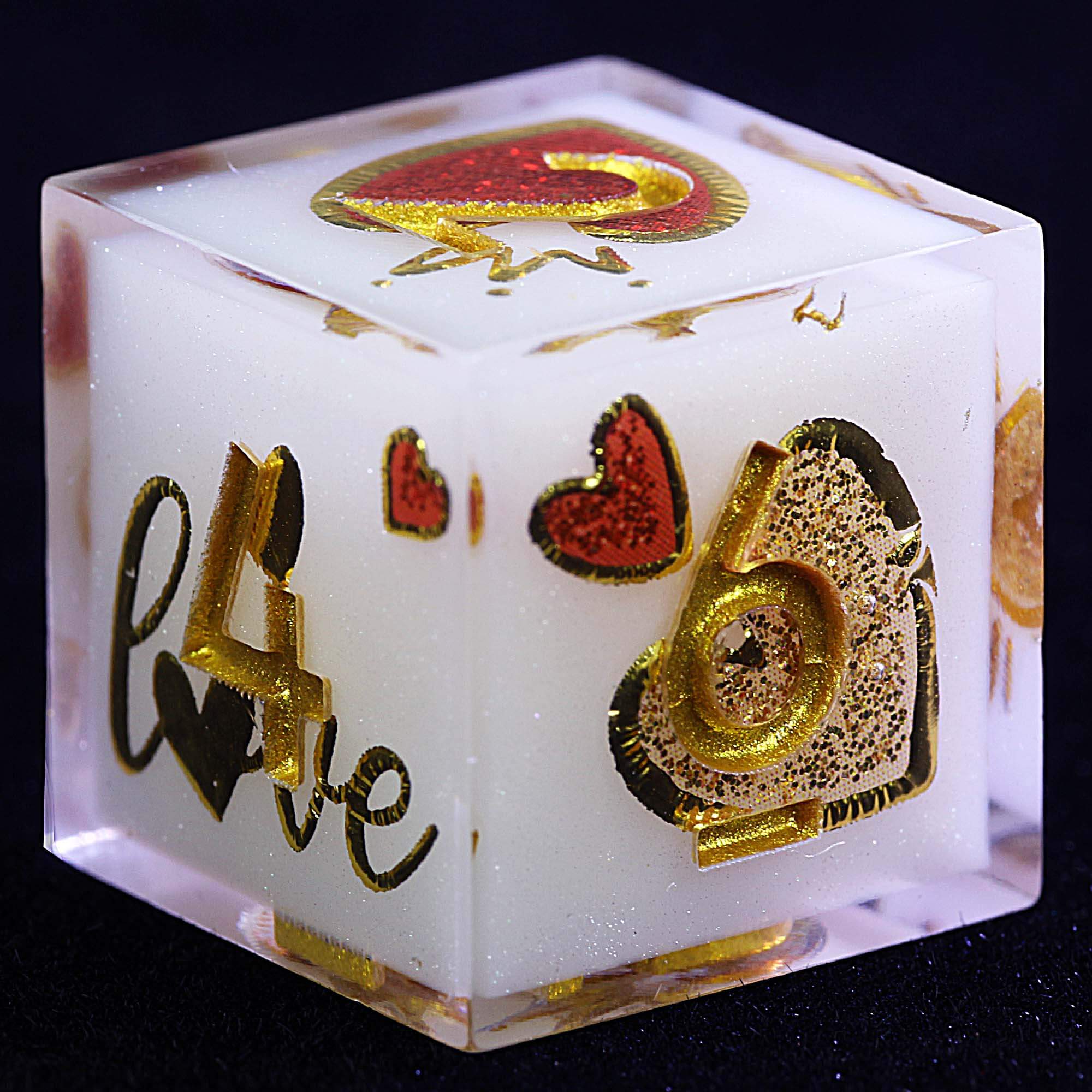 9 Polyhedral Resin Sets DD Dice Vow of Passion - Dice of Dragons