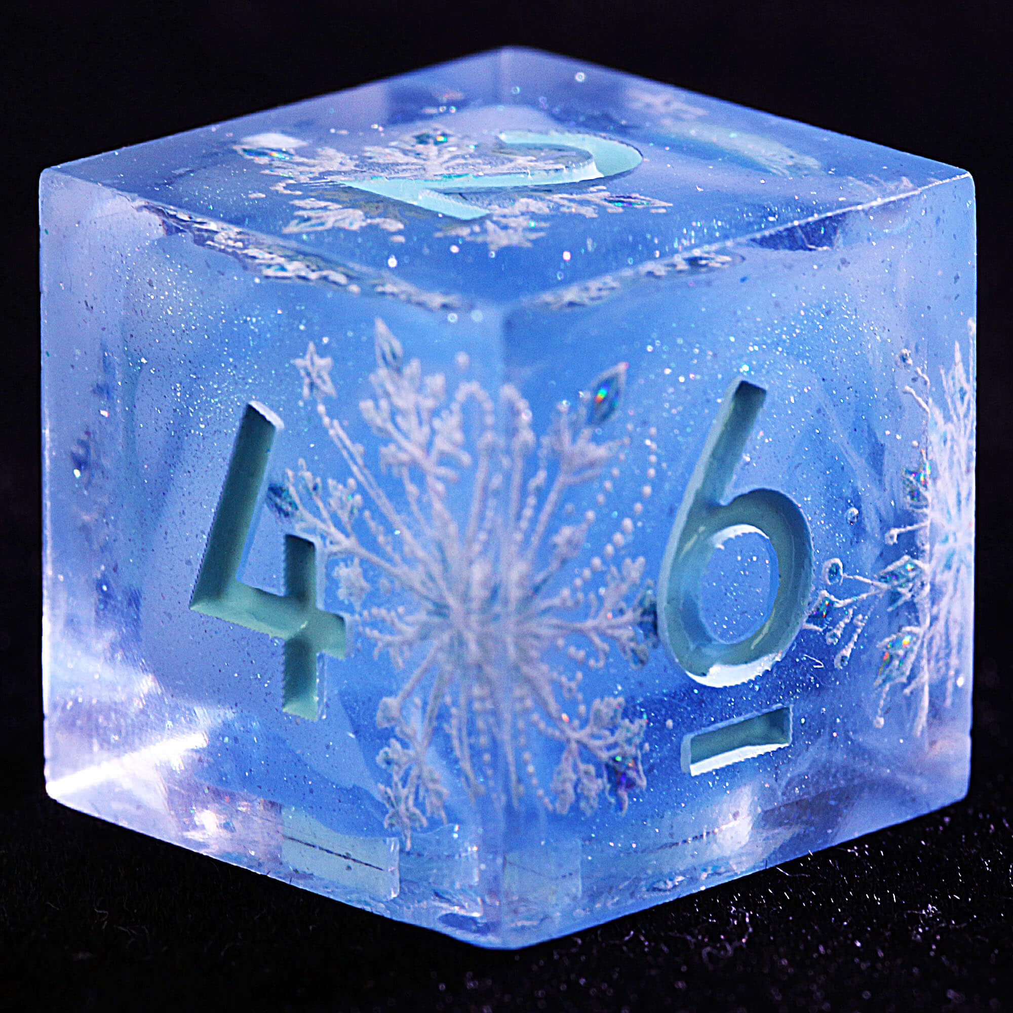 9 Polyhedral Resin Sets Dice DnD Ice and Snow World - Dice of Dragons