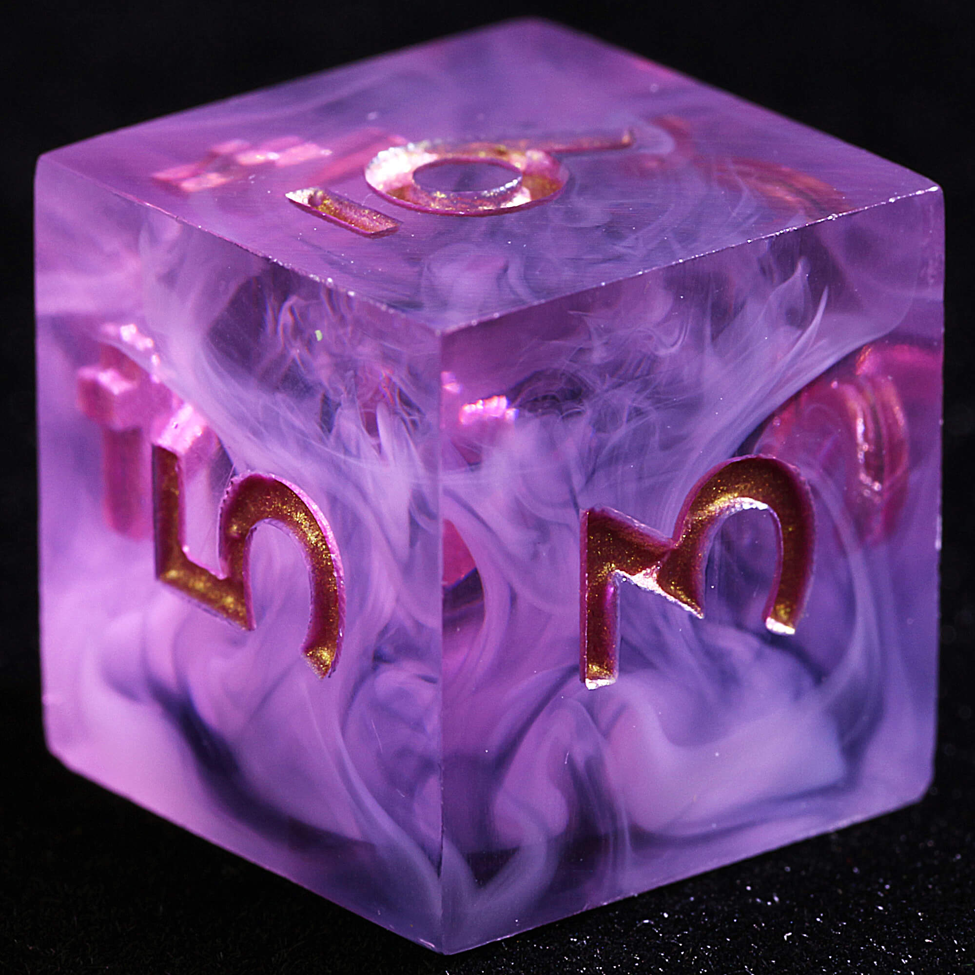 9 Polyhedral Resin Sets Dice DnD Miasma Abyss - Dice of Dragons