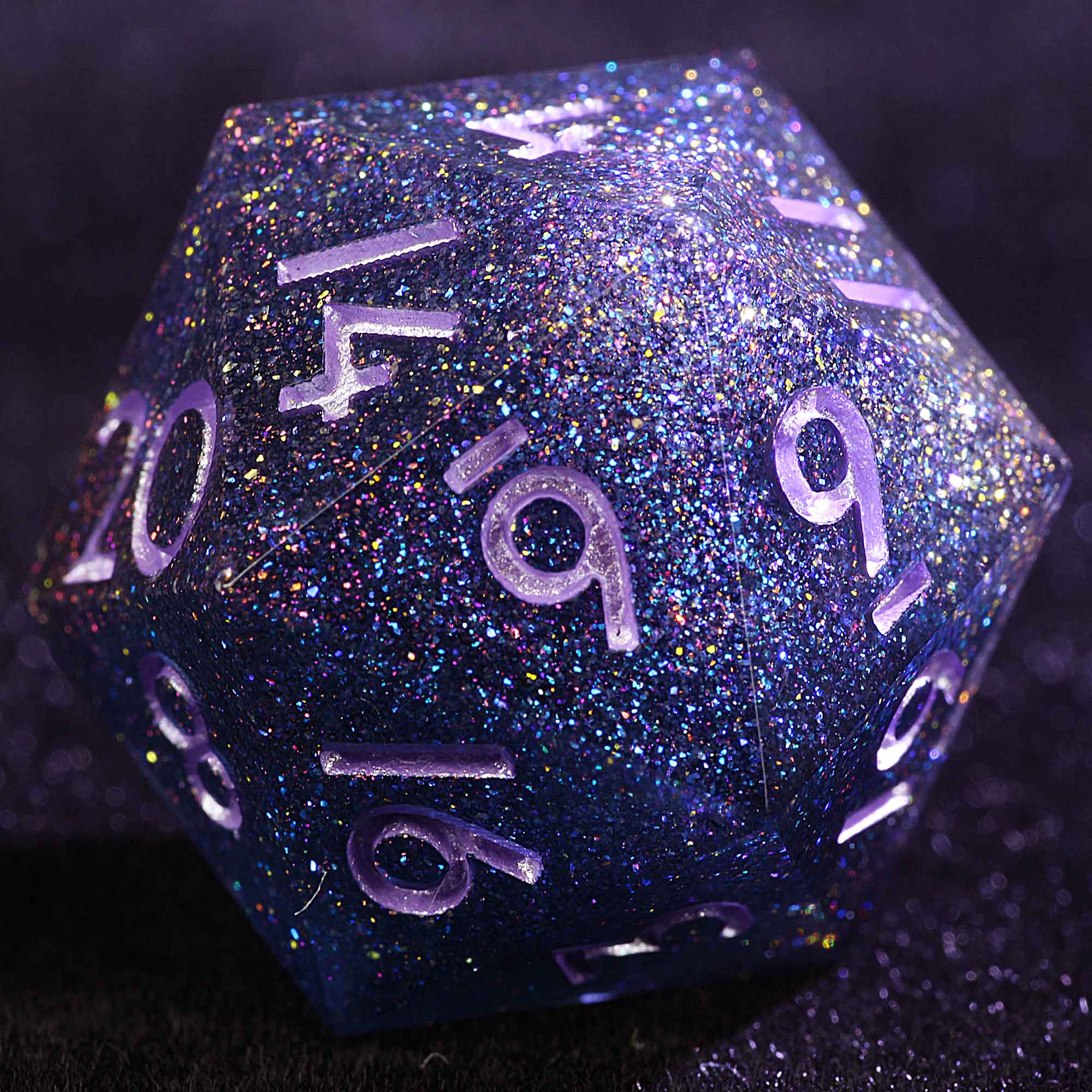 9 Polyhedral Resin Dice Sets D&D Nebula Chroma Void