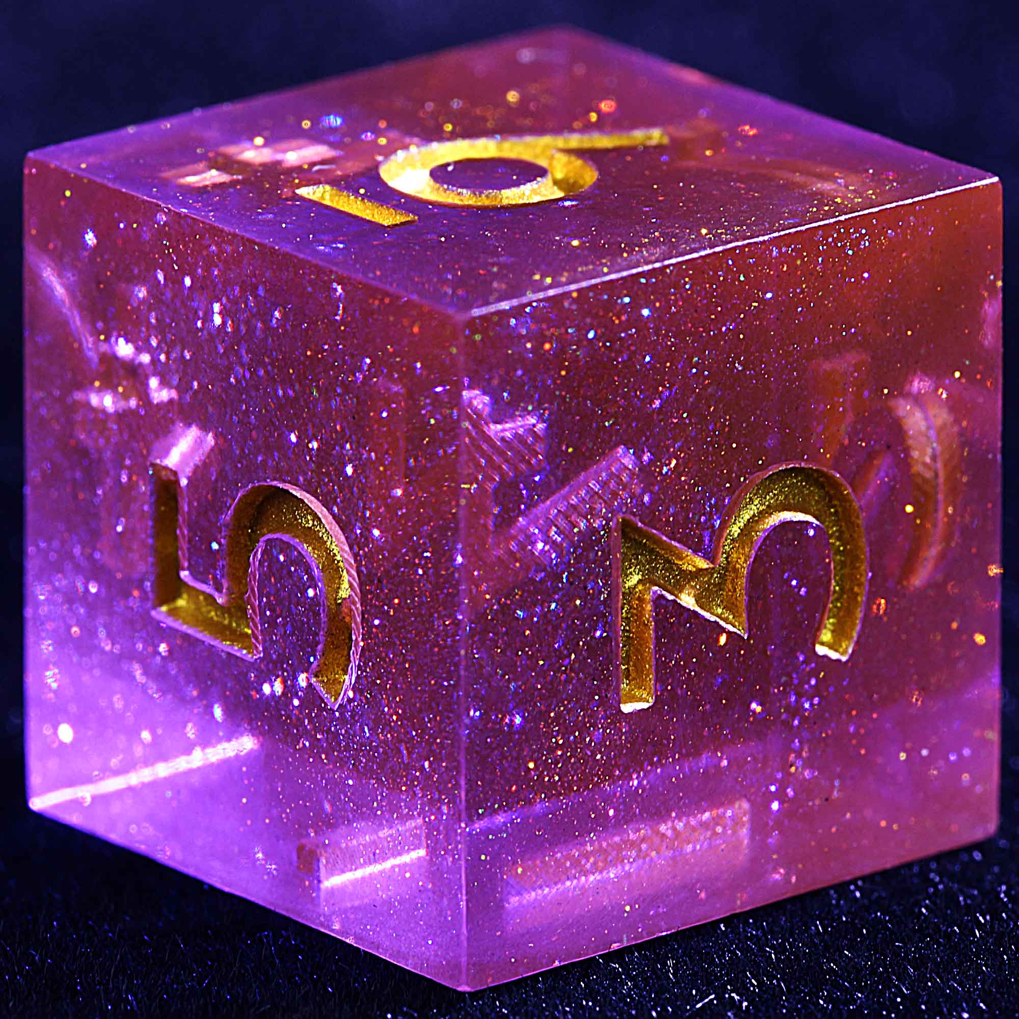 9 Polyhedral Resin Dice Sets D and D Prisma Shift Mirage - Dice of Dragons