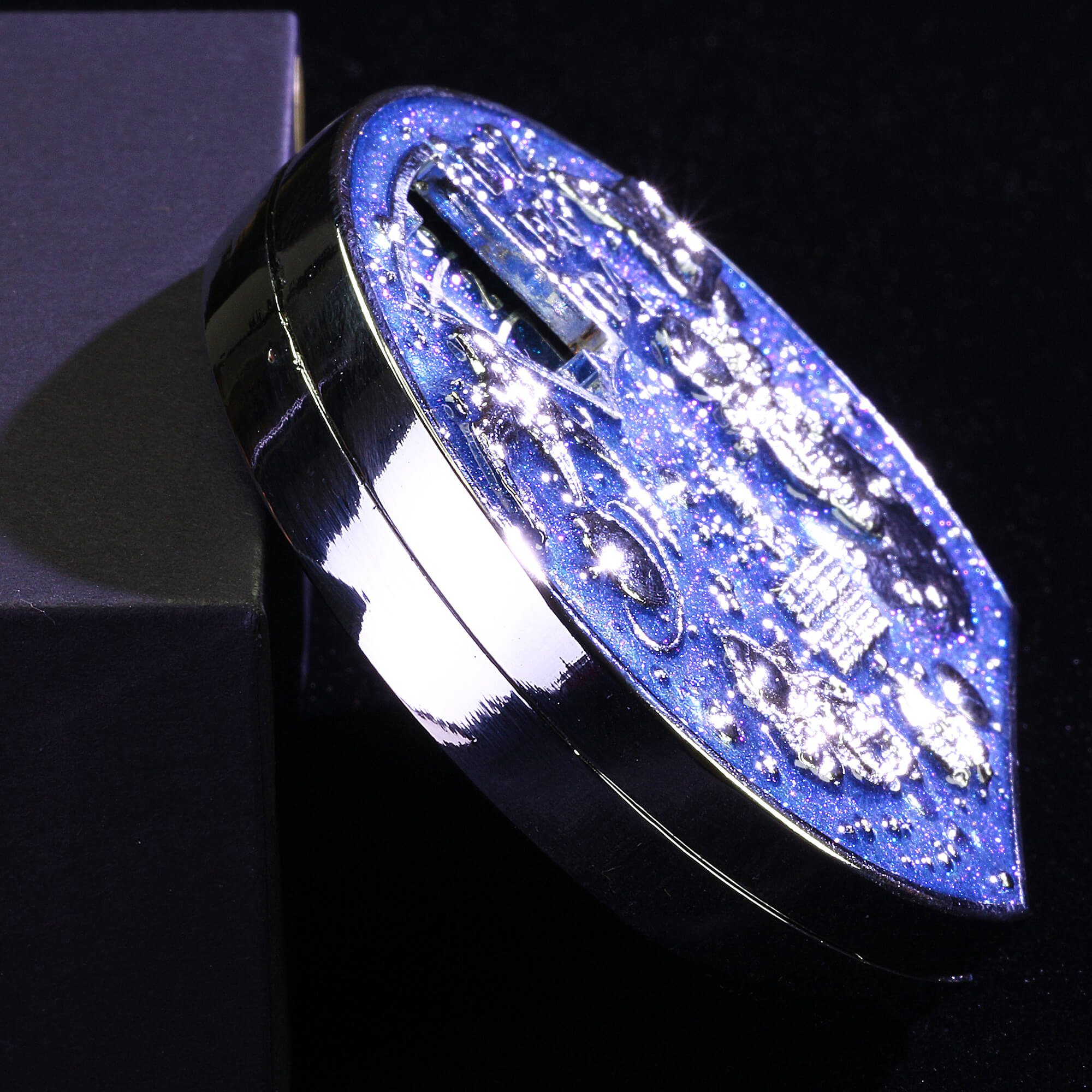 Astronaut 7 in 1 Roulette Metal DND Dice Fidget Spinner Gyroid Dice - Dice of Dragons