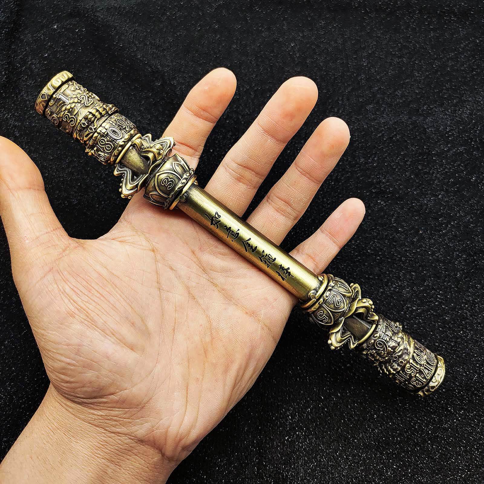 Destined One Jin Gu Bang 7 in 1 Rotating DND Metal Dice Stick