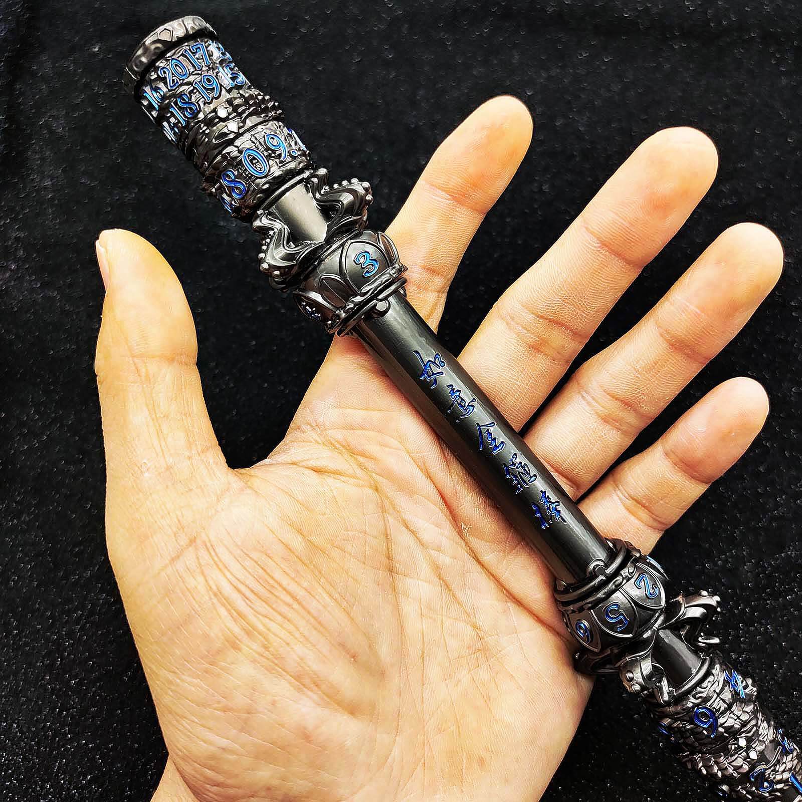 Destined One Jin Gu Bang 7 in 1 Rotating DND Metal Dice Stick