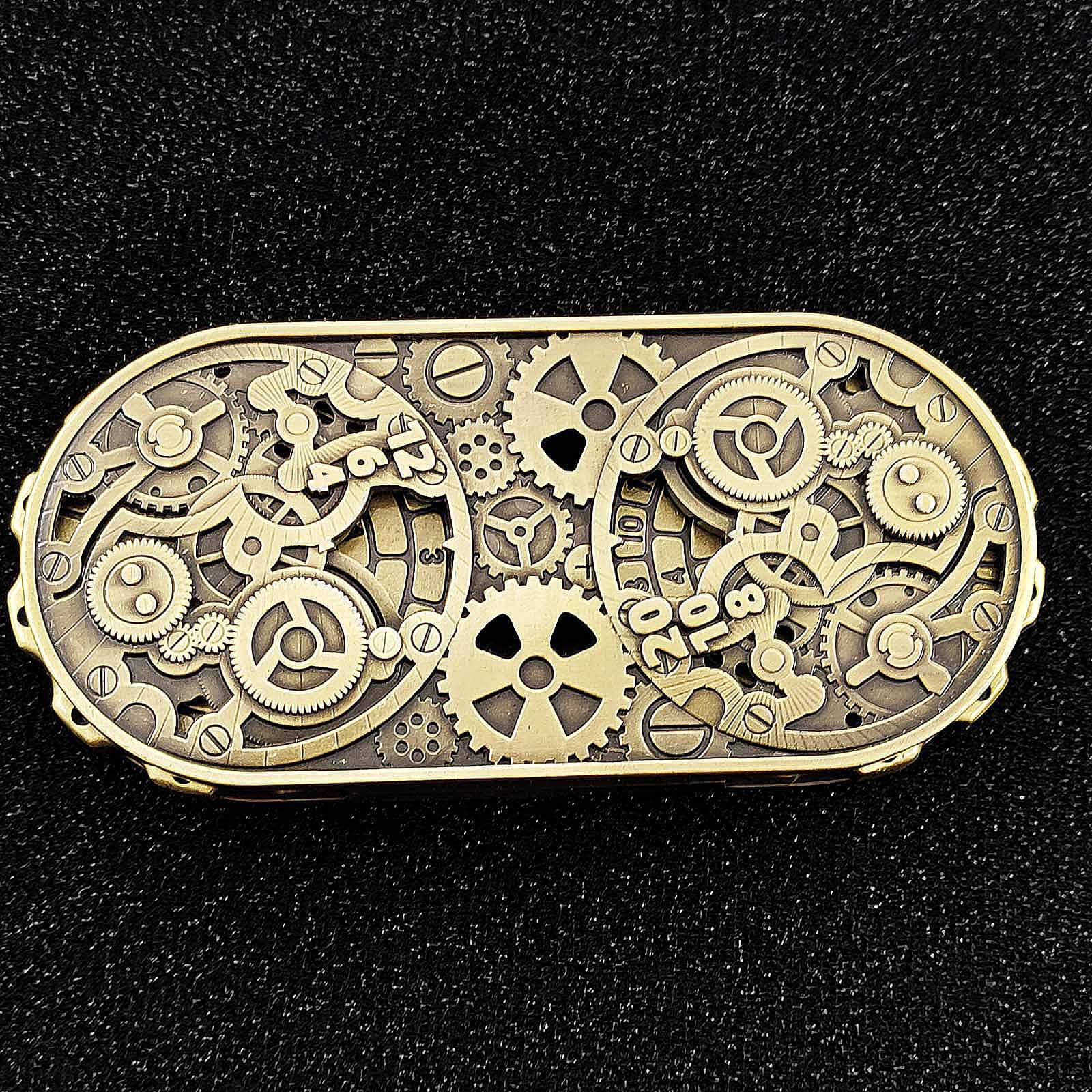 Double Roulette Metal DND Dice Fidget Spinner Gyroid Dice - Dice of Dragons