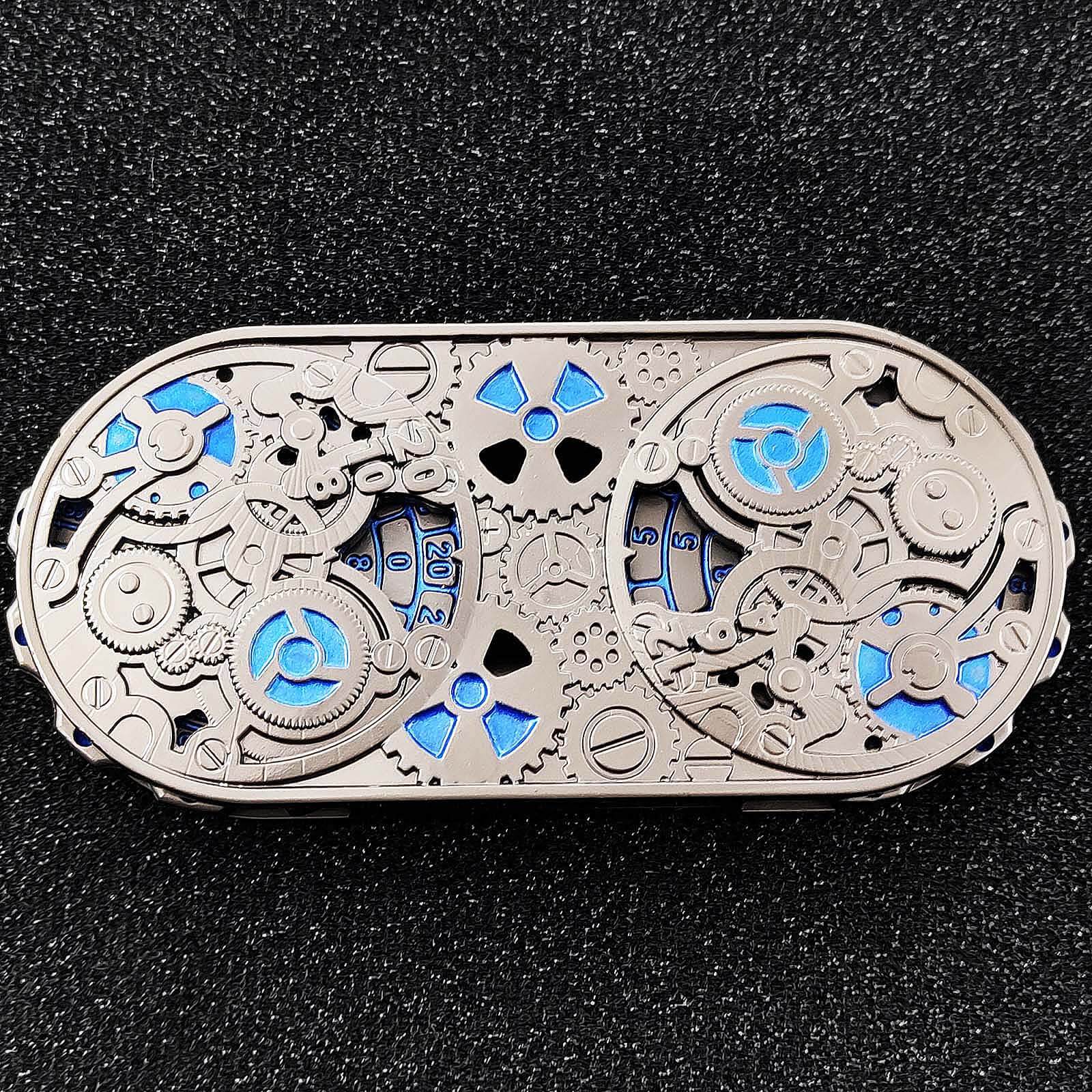 Double Roulette Metal DND Dice Fidget Spinner Gyroid Dice - Dice of Dragons