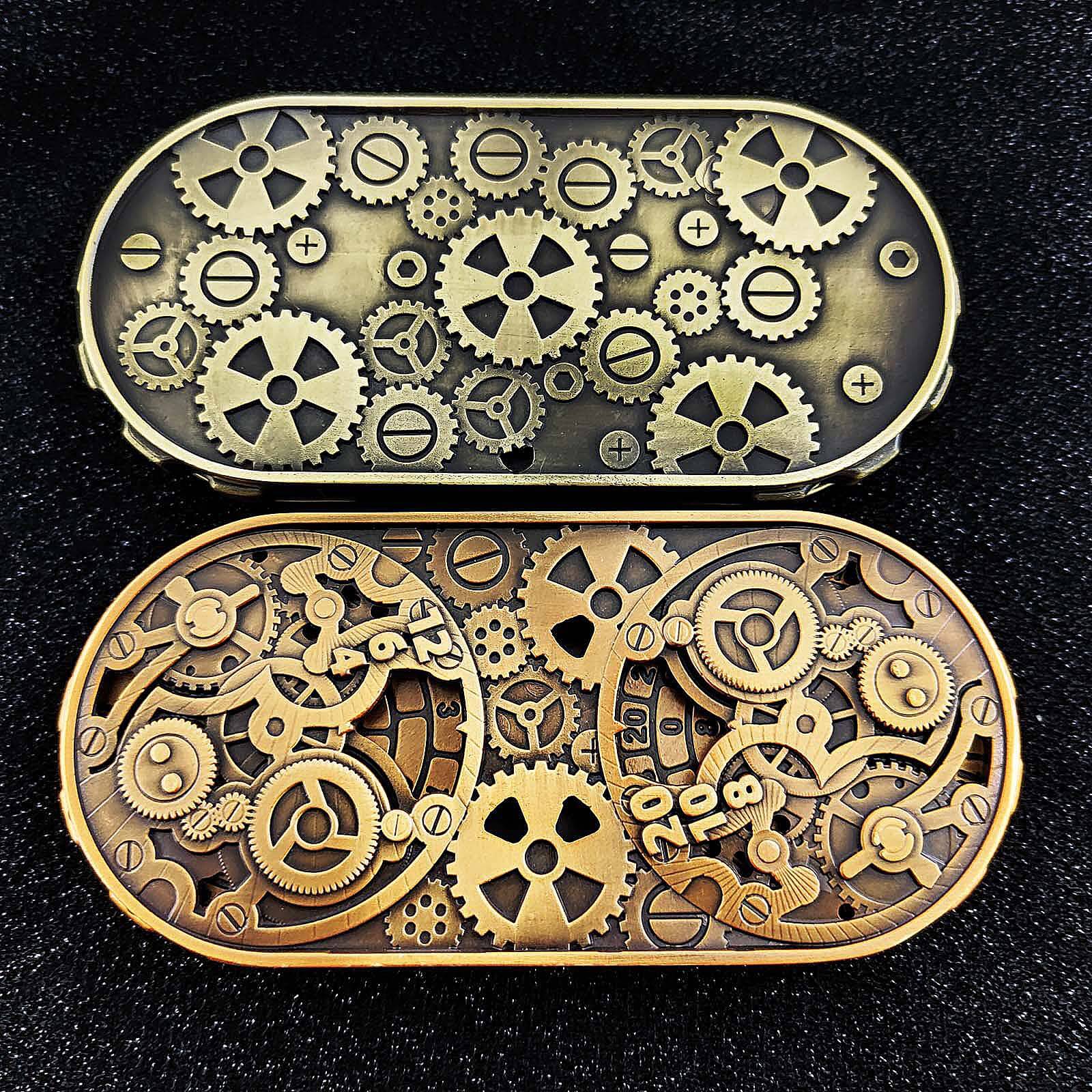 Double Roulette Metal DND Dice Fidget Spinner Gyroid Dice - Dice of Dragons