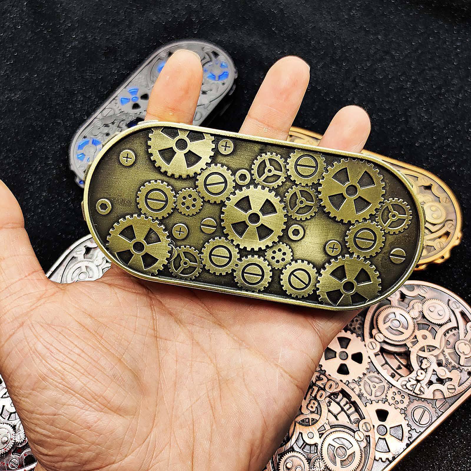 Double Roulette Metal DND Dice Fidget Spinner Gyroid Dice - Dice of Dragons