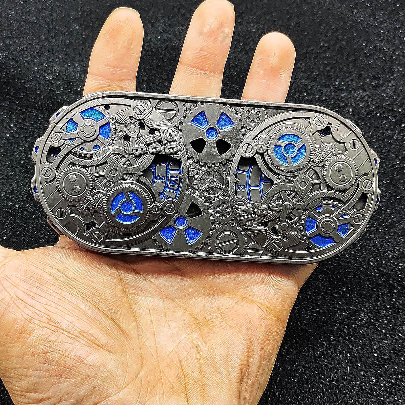 Double Roulette Metal DND Dice Fidget Spinner Gyroid Dice - Dice of Dragons