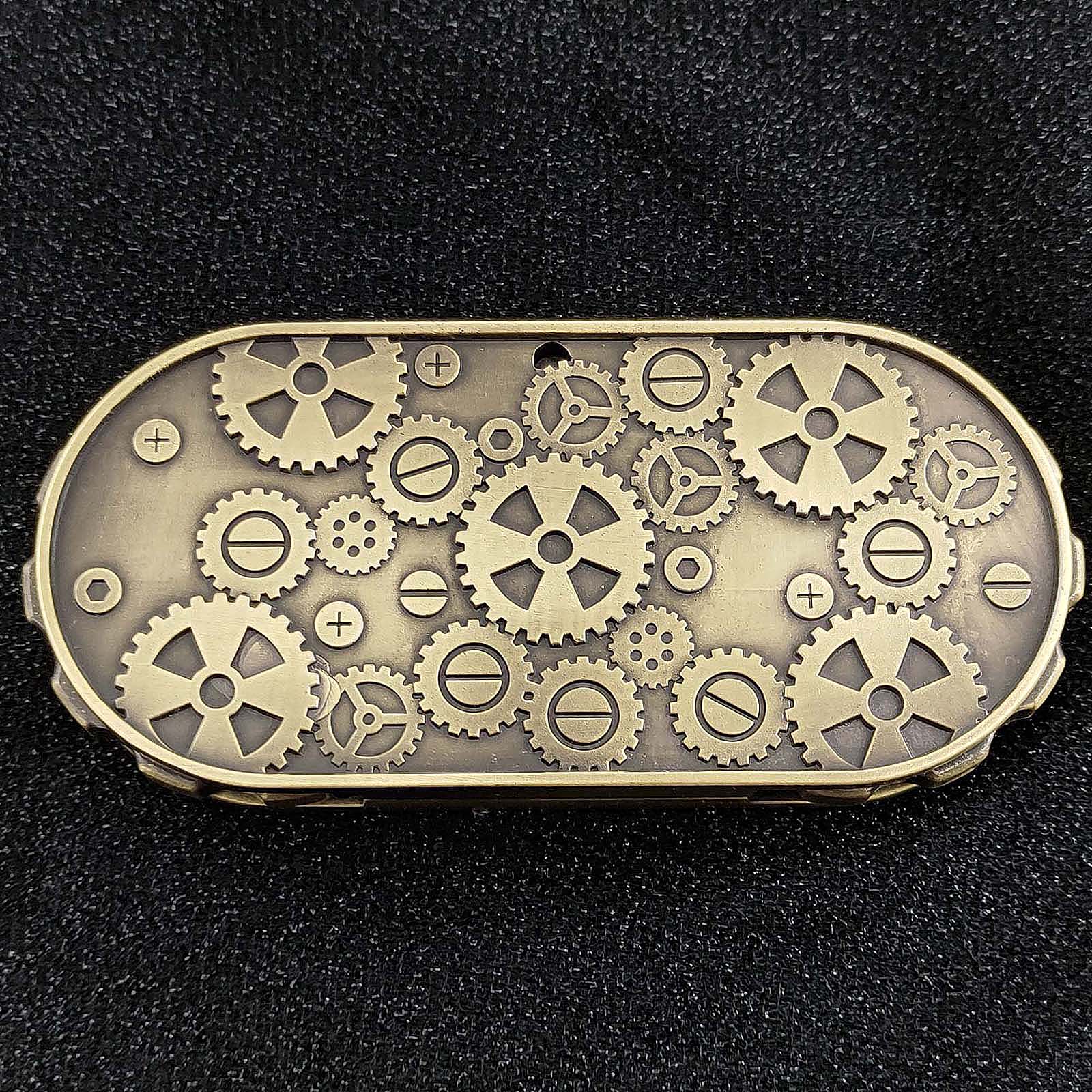 Double Roulette Metal DND Dice Fidget Spinner Gyroid Dice - Dice of Dragons