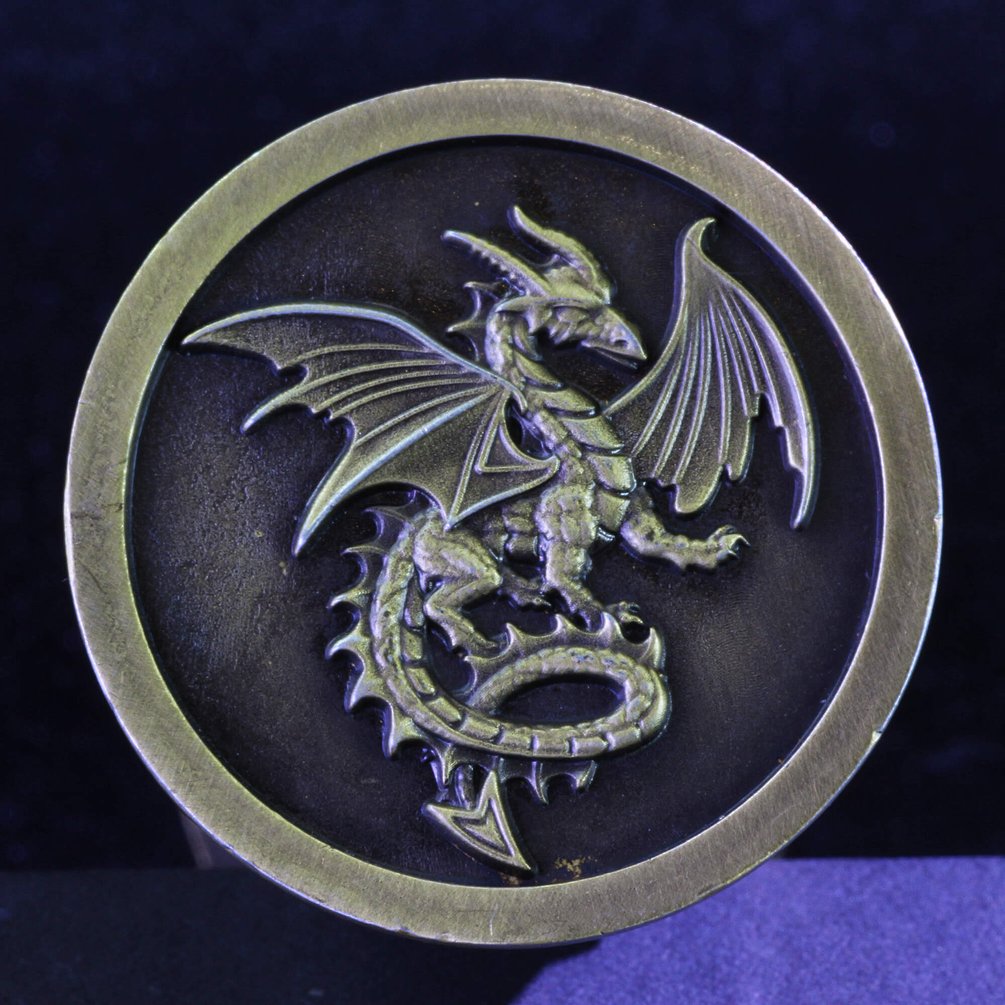 Dragon 7 in 1 Tower Spinning Metal Dice DnD - Dice of Dragons