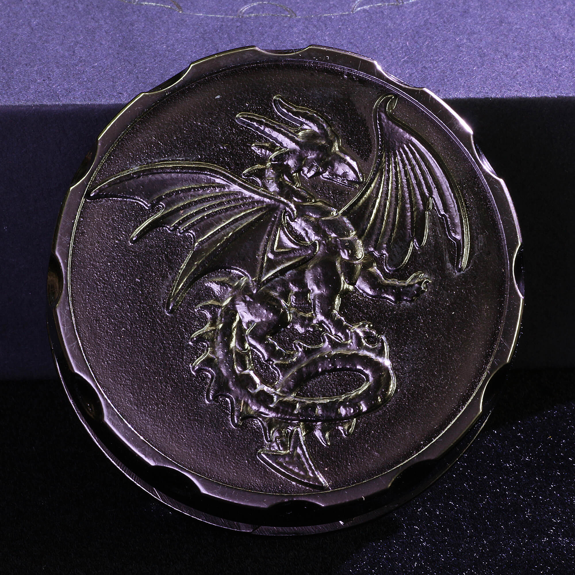 Dragon Metal DnD Roulette Wheel Dice D20 - Dice of Dragons