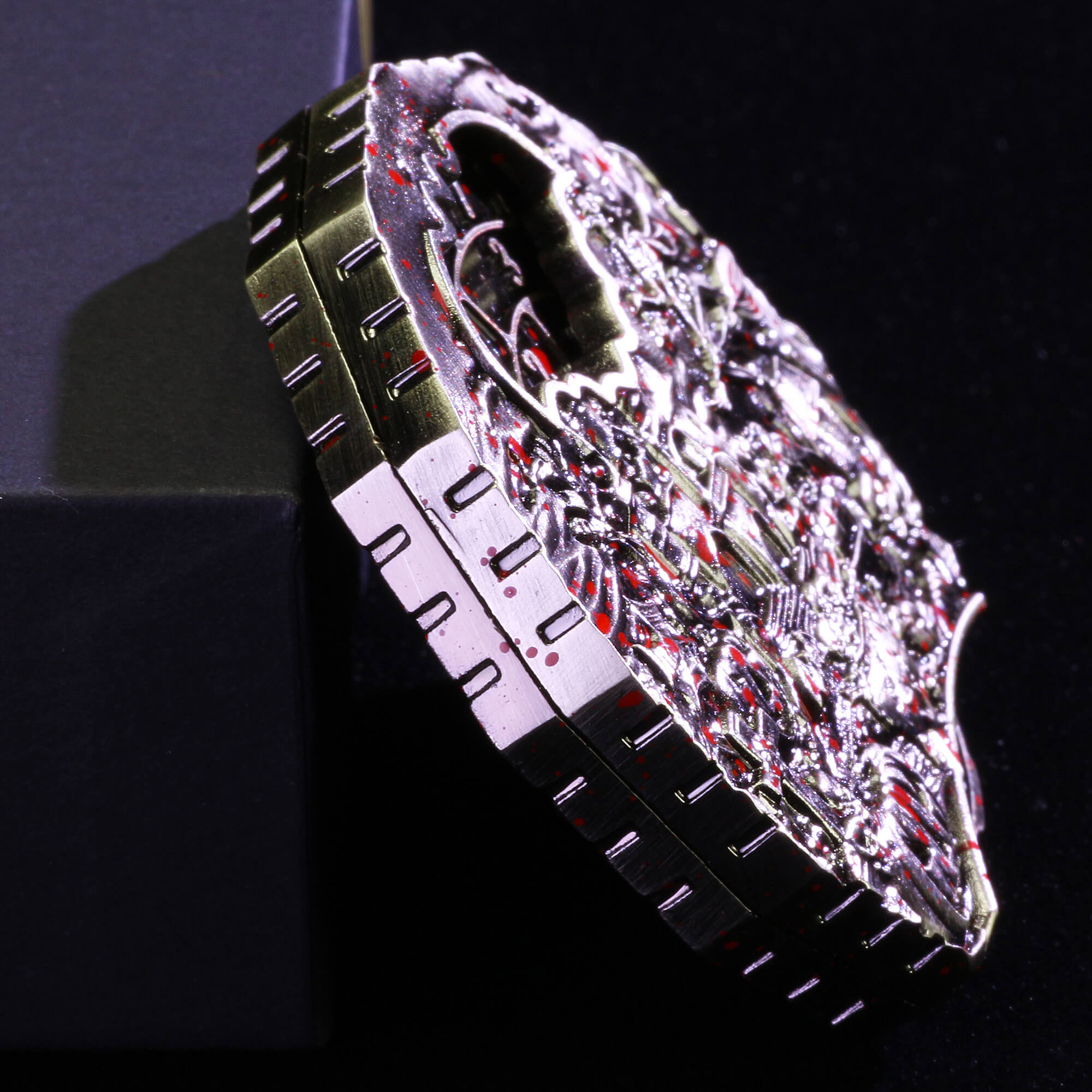 Ghost 7 in 1 Roulette Metal DND Dice Fidget Spinner Gyroid Dice - Dice of Dragons