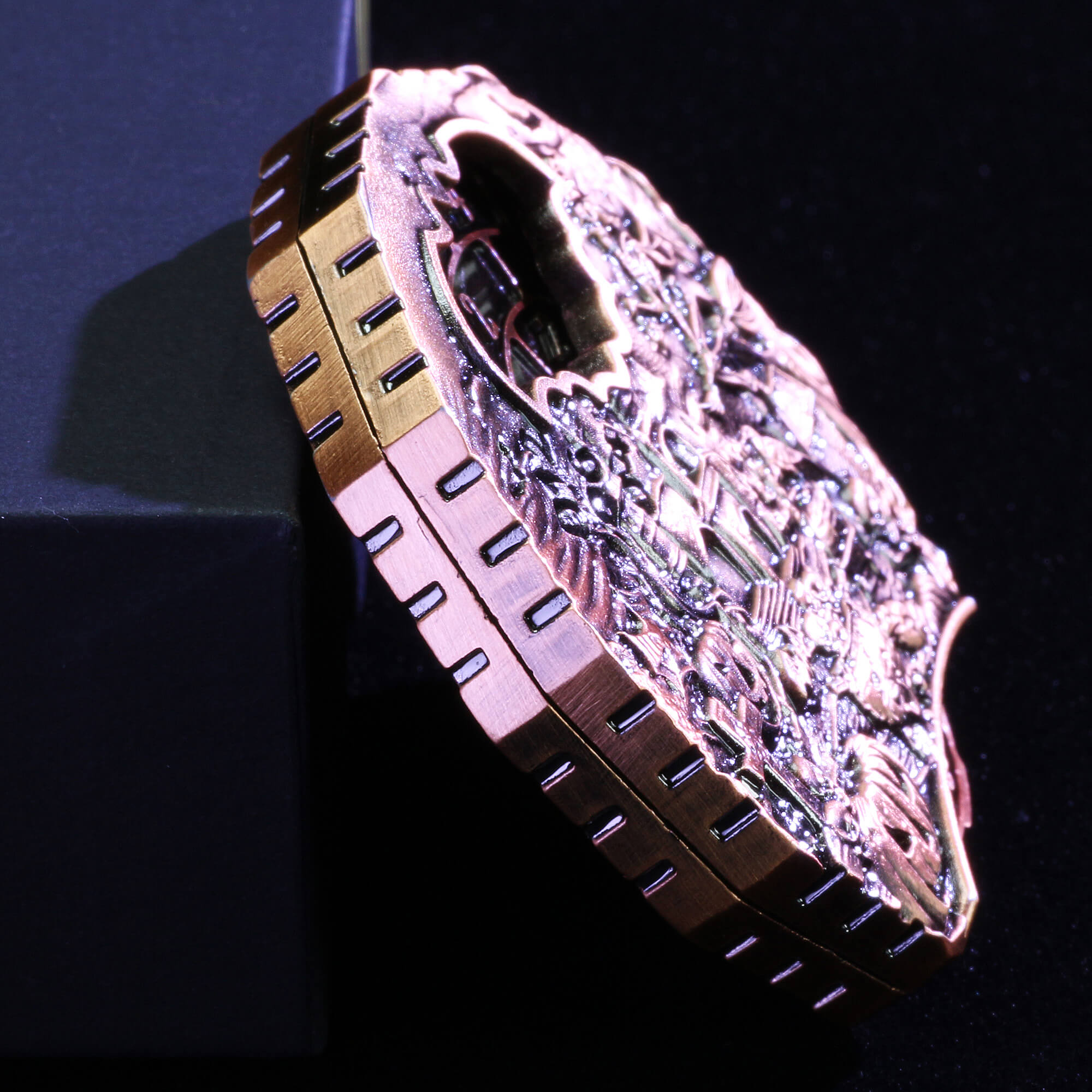 Ghost 7 in 1 Roulette Metal DND Dice Fidget Spinner Gyroid Dice - Dice of Dragons