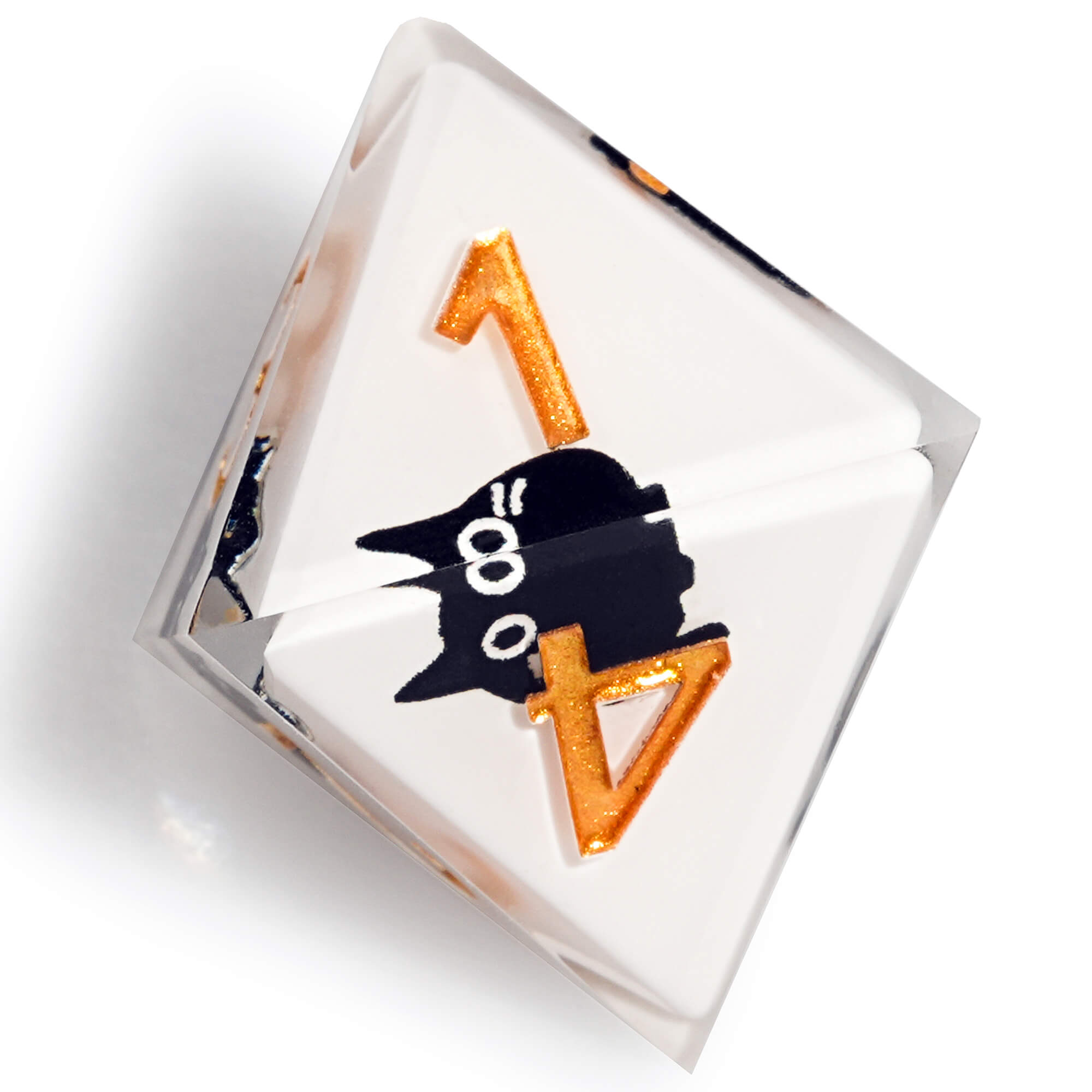 Polyhedral RGP Cool DnD Dice Sets - Cow Cat - Dice of Dragons