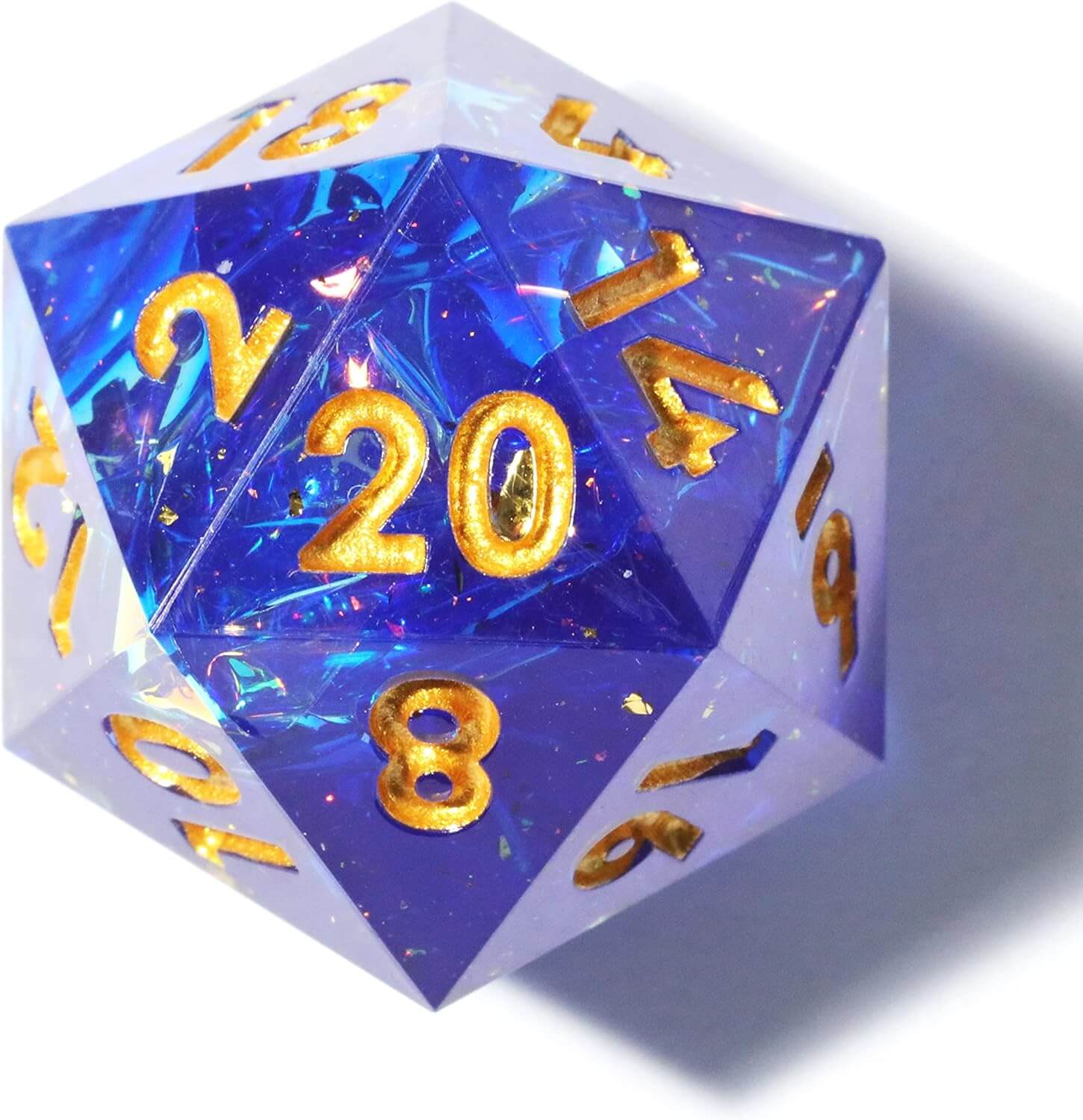 Rpg Unusual Polyhedral Sharp Edge Resin Dice Sets D&D - Sunshine Coast - Dice of Dragons