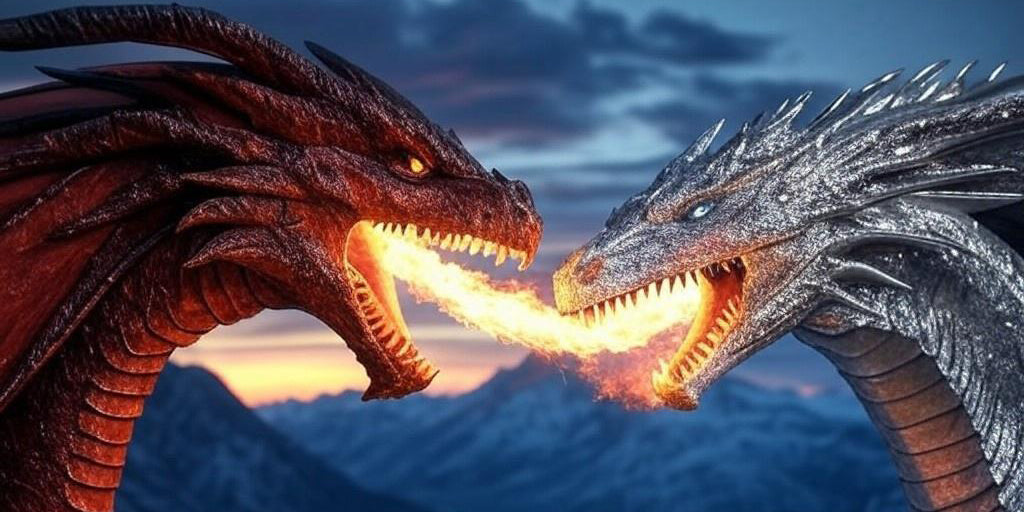 Chromatic Dragons vs. Metallic Dragons: Who’s the Stronger Scaly Beast?