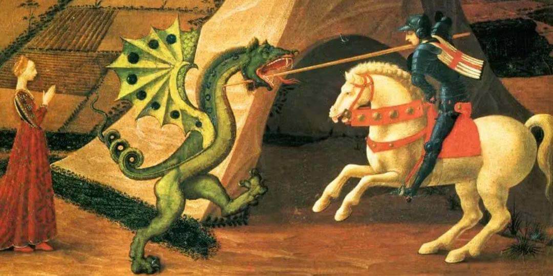 Saint George and the Dragon Dice of Dragons